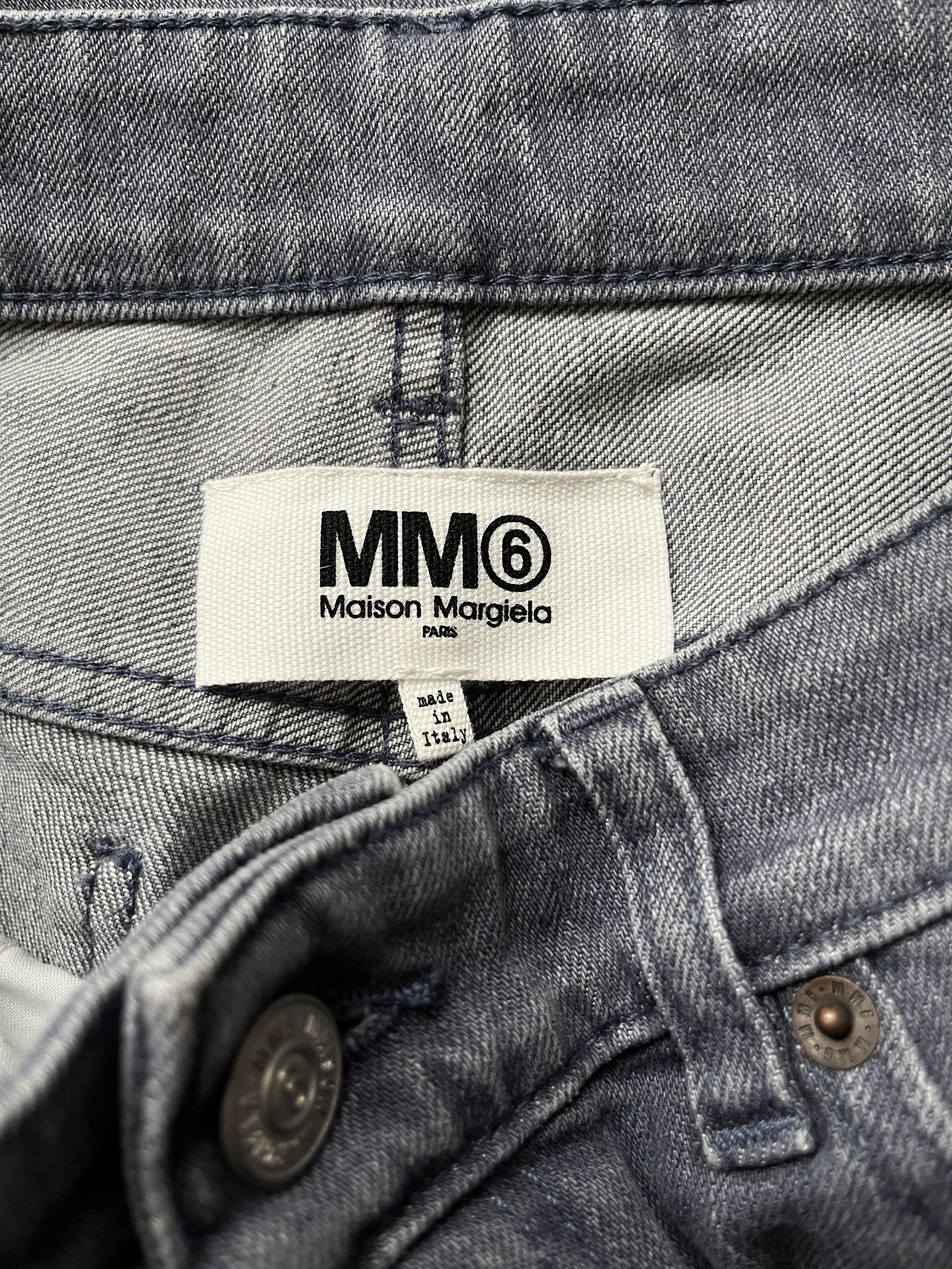 Maison Margiela ⚡️QUICK SALE⚡️2020 Margiela MM6 Cropped Flared Jeans Pants Size 30" / US 8 / IT 44 - 3 Thumbnail