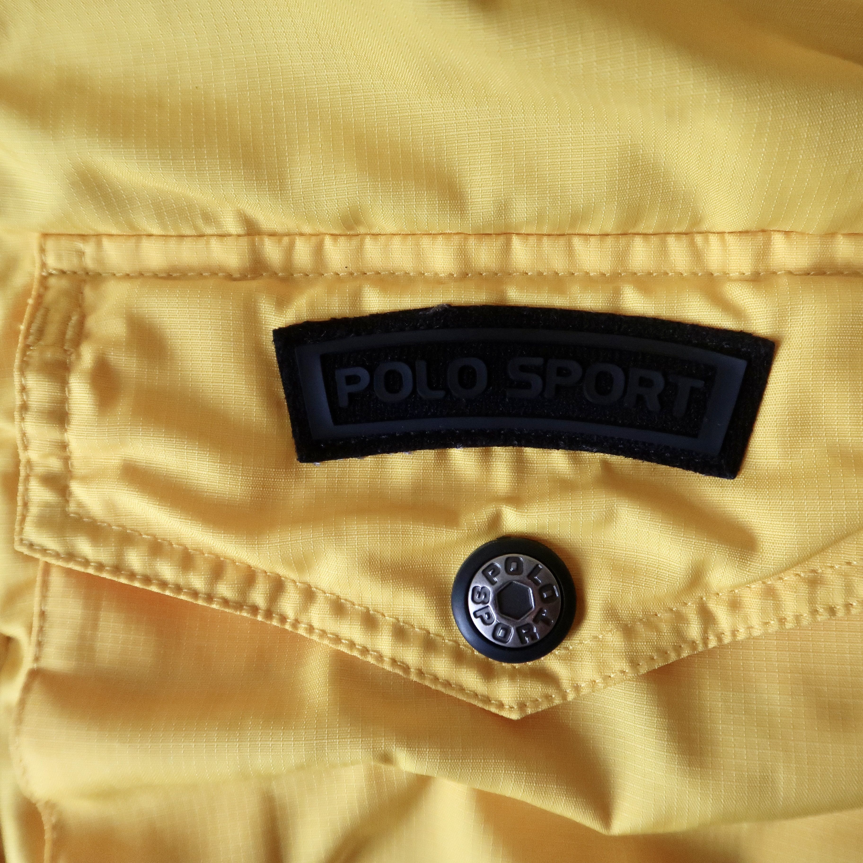 Polo Ralph Lauren VTG 1990s POLO SPORT fleece lined hooded ski jacket Size US M / EU 48-50 / 2 - 8 Thumbnail