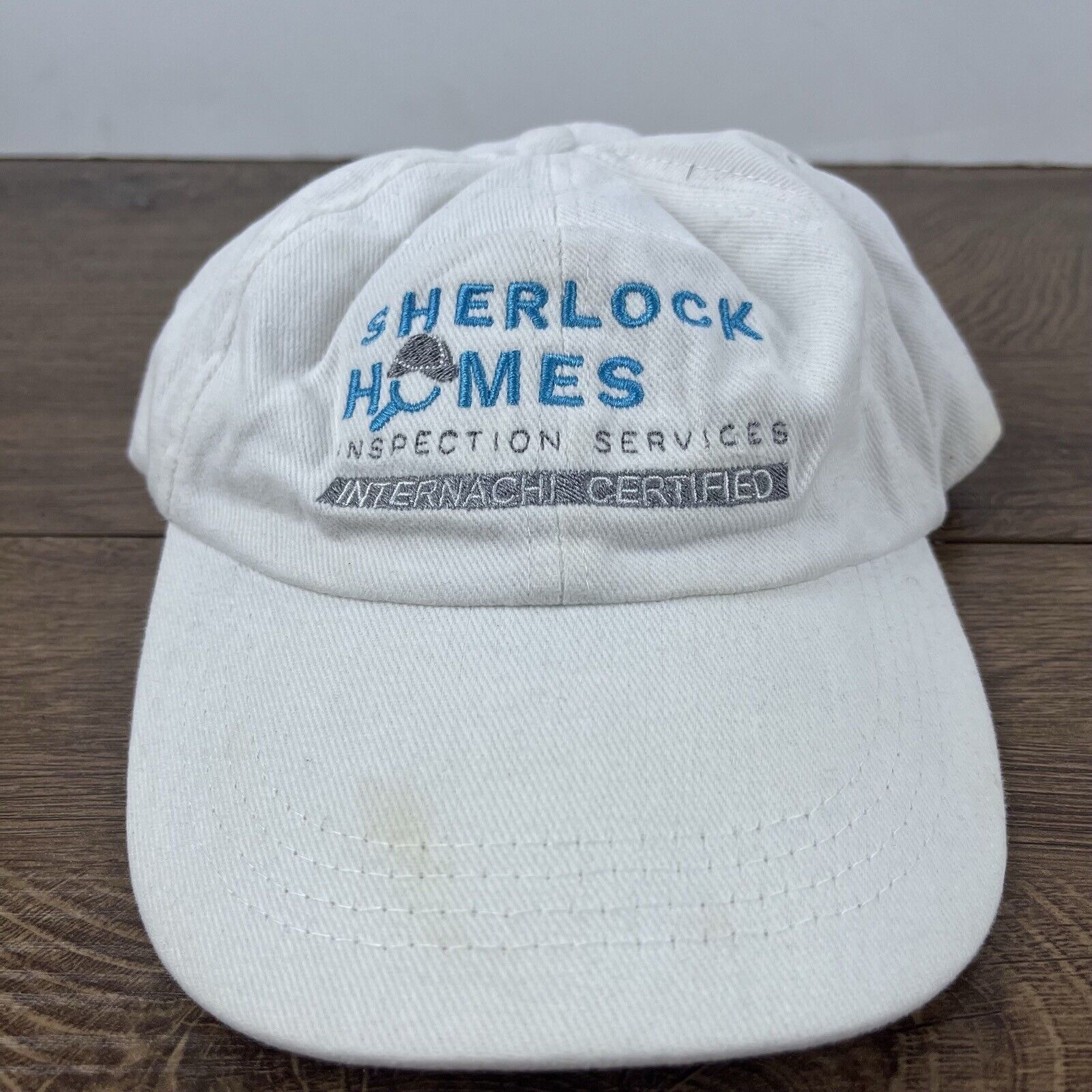 Other Sherlock Holmes Inspection Hat White Adjustable Hat White Ad Size ONE SIZE - 4 Thumbnail