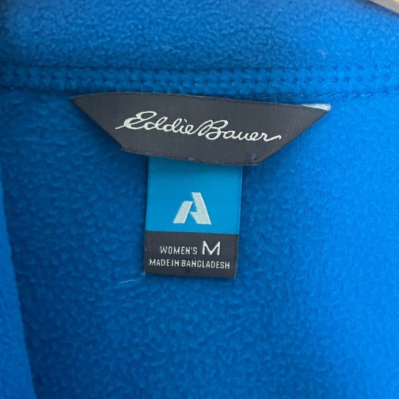 Eddie Bauer Eddie Bauer Women's Bright Blue Fleece Pullover Medium Size M / US 6-8 / IT 42-44 - 6 Thumbnail