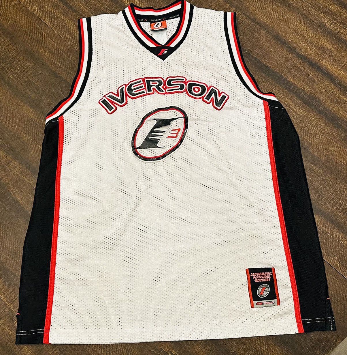 Reebok Vintage Sewn Alan Iverson I3 Reebok NB Jersey XL Limited Ed Size US XL / EU 56 / 4 - 1 Thumbnail