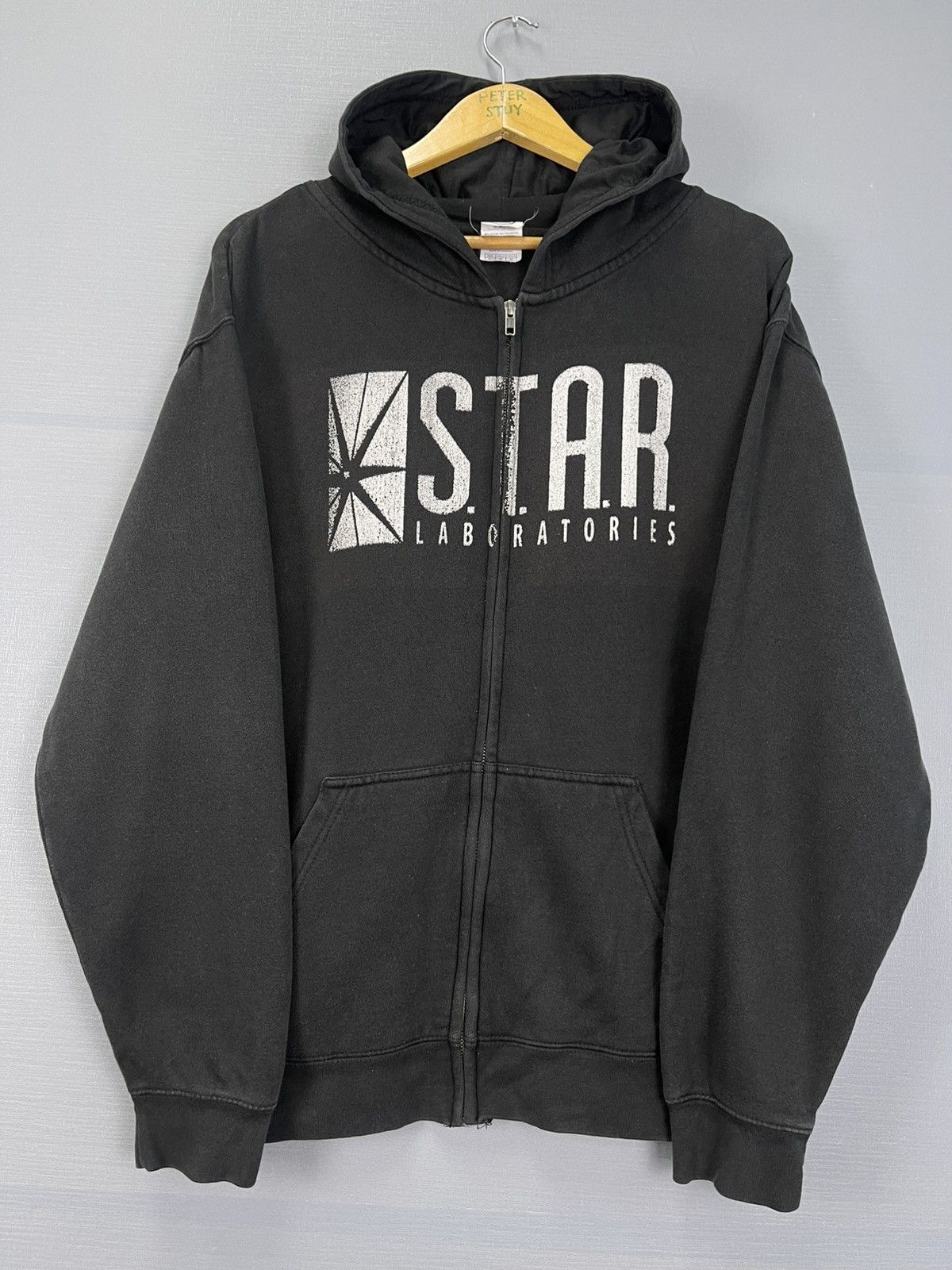 Japanese Brand × Vintage Vintage Star Laboratories Hoodie Size US L / EU 52-54 / 3 - 7 Thumbnail