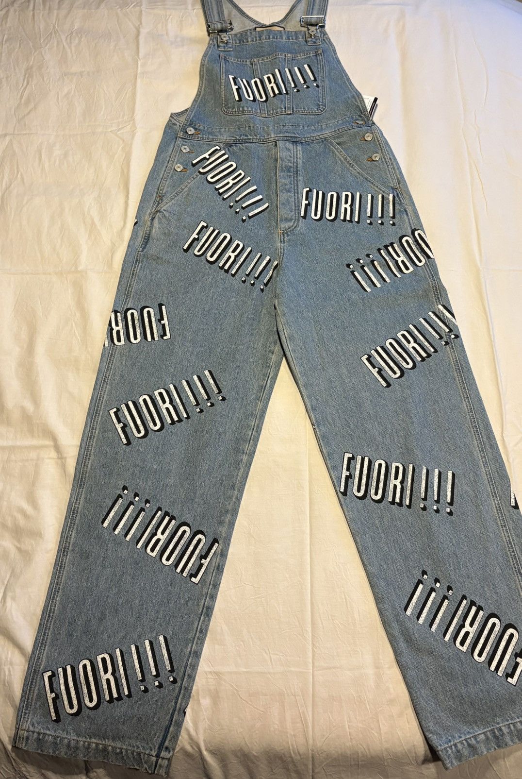 Gucci Gucci Fuori!!! Denim overalls. Size US 32 / EU 48 - 2 Thumbnail