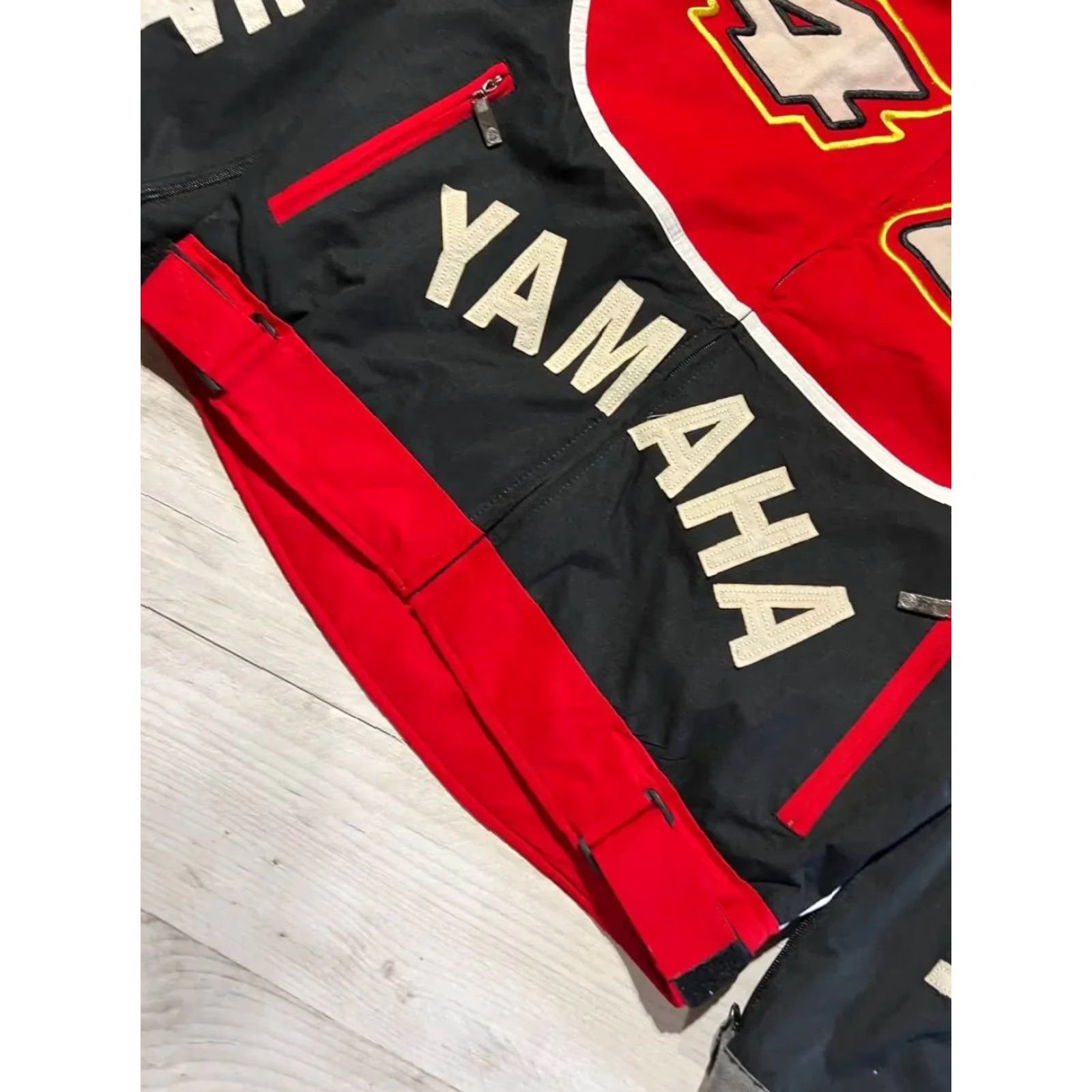 Yamaha VINTAGE Yamaha Racing Moto Jacket Duhan 46 Big Logo Y2K Men Size L Black Jacket Mens Size US L / EU 52-54 / 3 - 4 Thumbnail