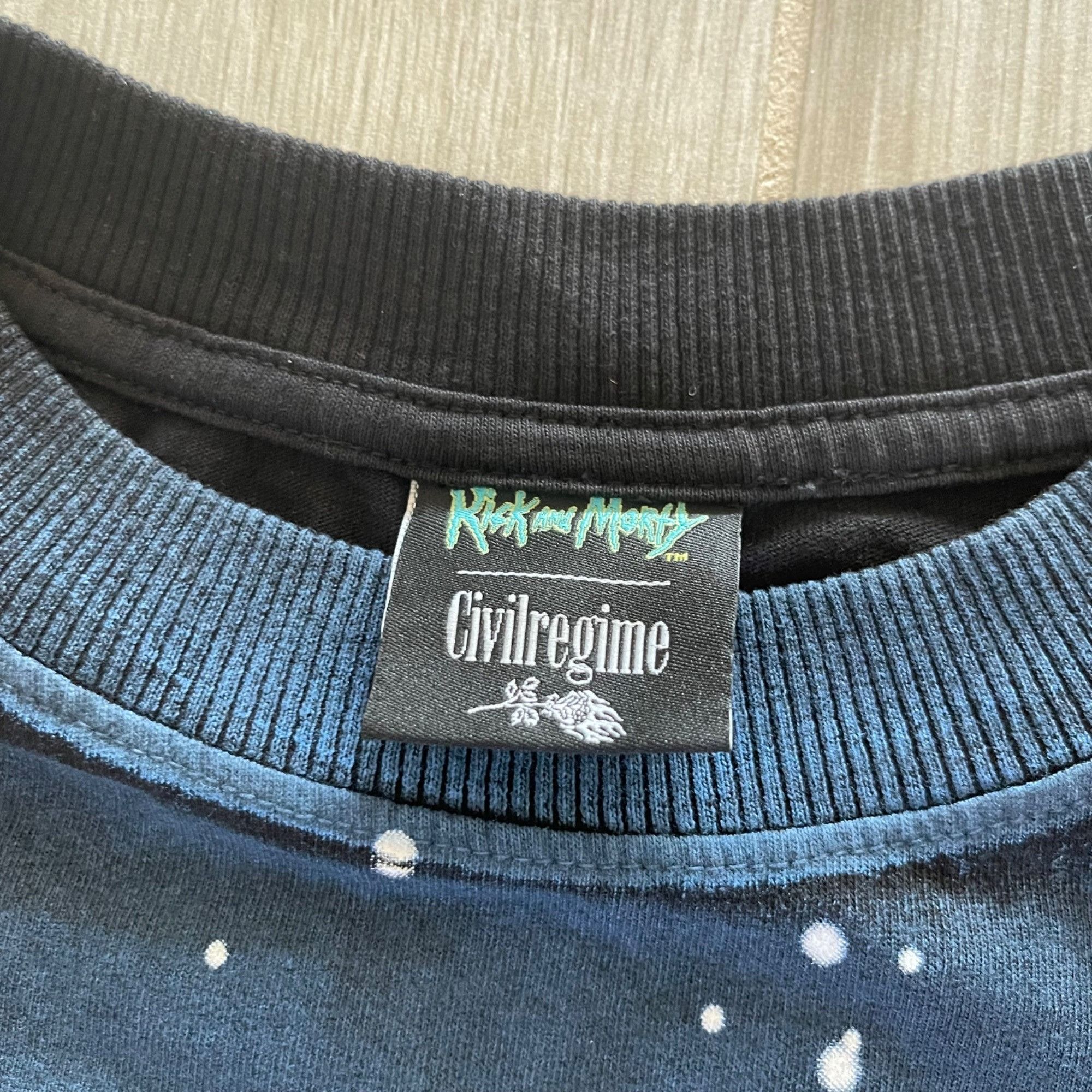 Civil Regime NEW CIVIL REGIME x RICK & MORTY OVERSIZED TEE SZ XL Size US XL / EU 56 / 4 - 4 Thumbnail