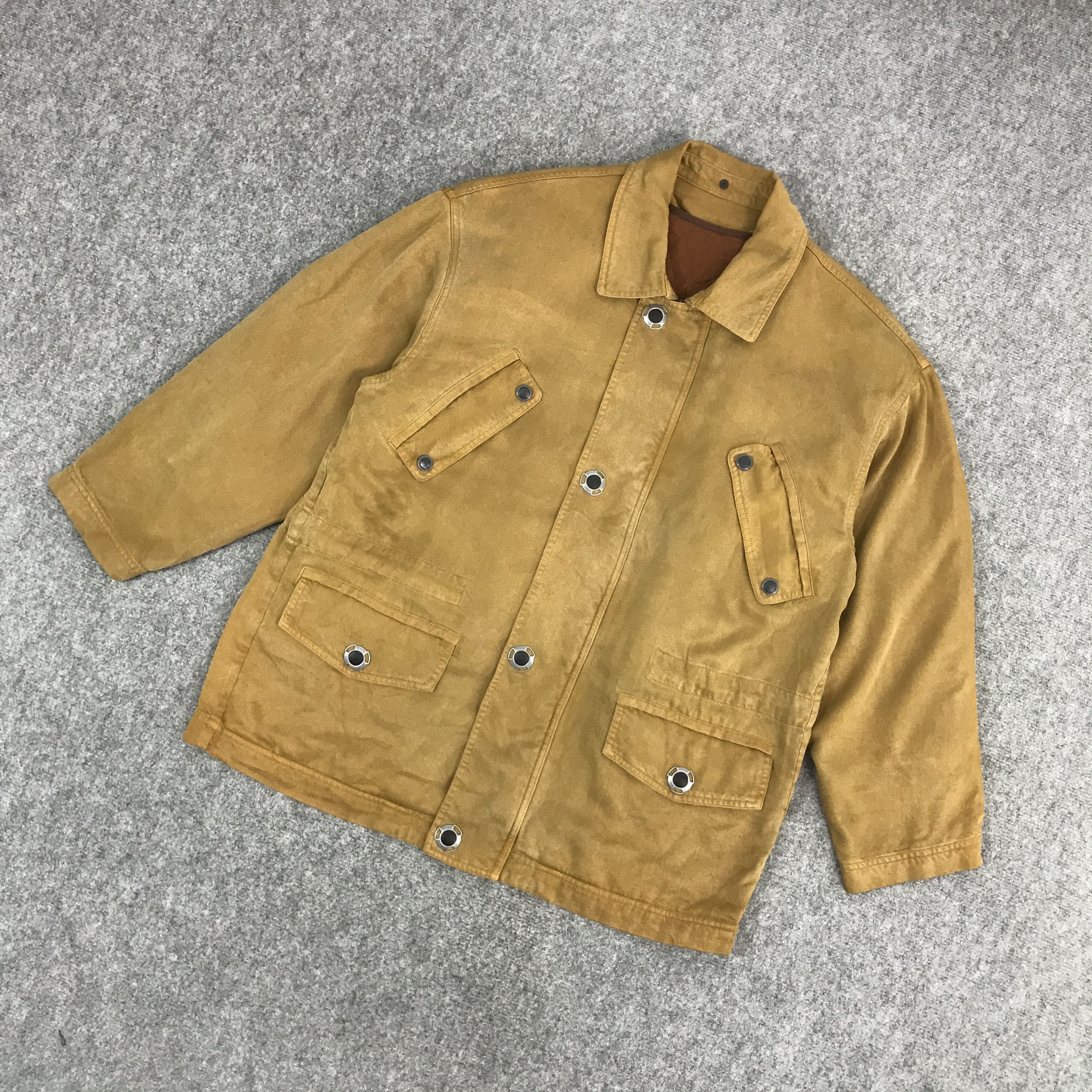Charles Jourdan × Vintage VINATHE CHARLES JOURDAN CHORE JACKET Size US M / EU 48-50 / 2 - 5 Thumbnail