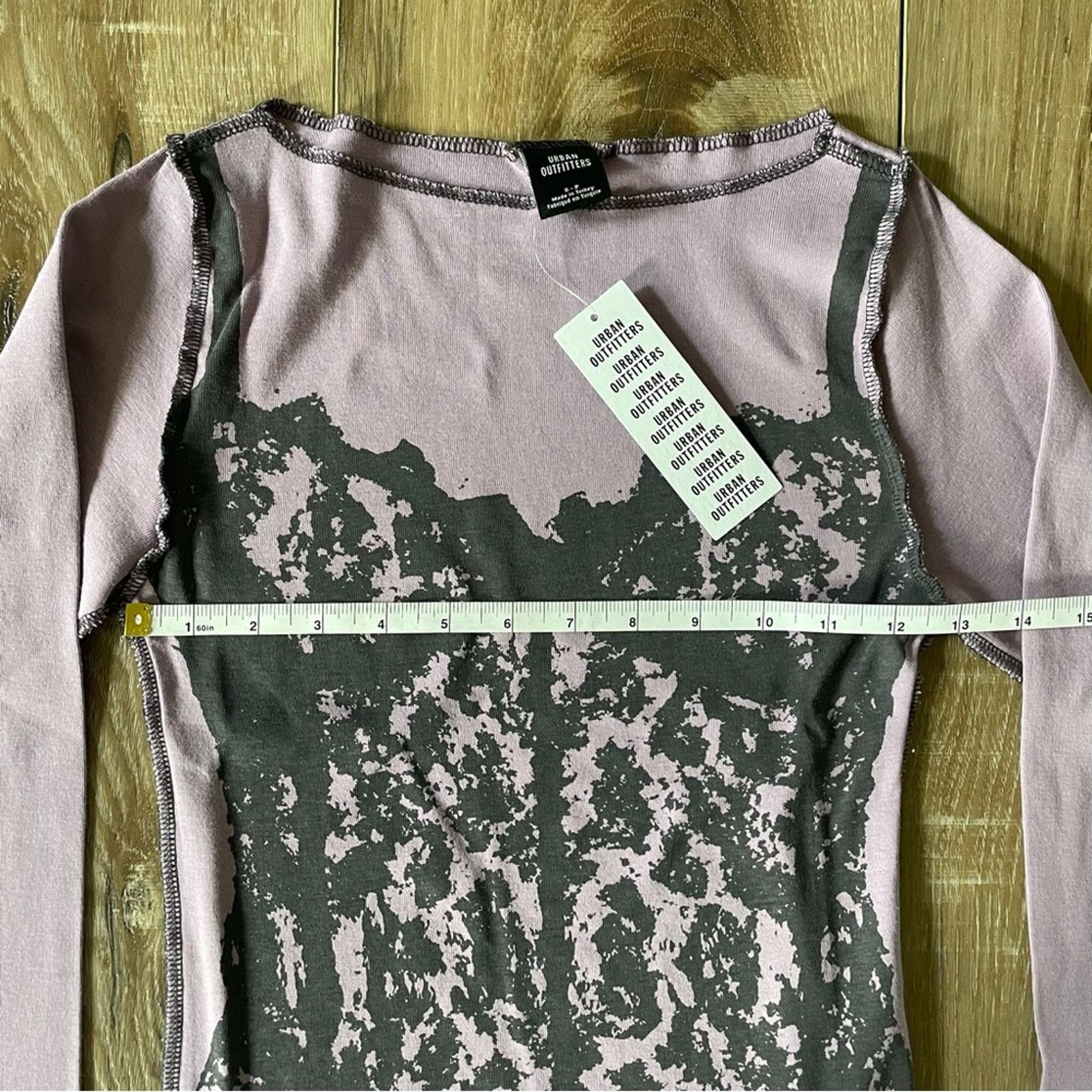 Urban Outfitters Urban Outfitters Corset Photo-Real Long Sleeve Tee Size S / US 4 / IT 40 - 12 Thumbnail