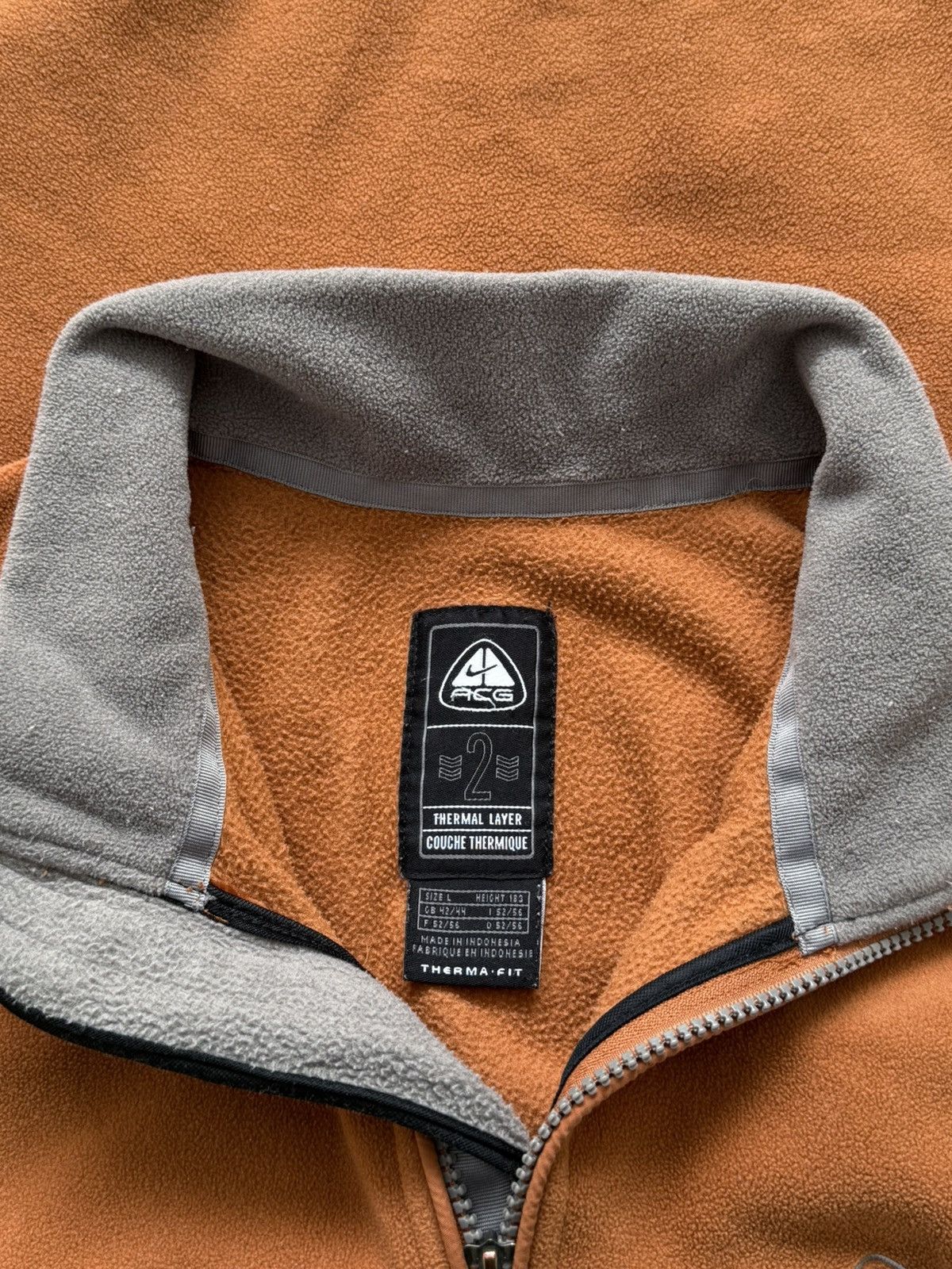 Nike ACG Vintage Nike ACG Gorpcore Fleece Vest Size US L / EU 52-54 / 3 - 4 Thumbnail