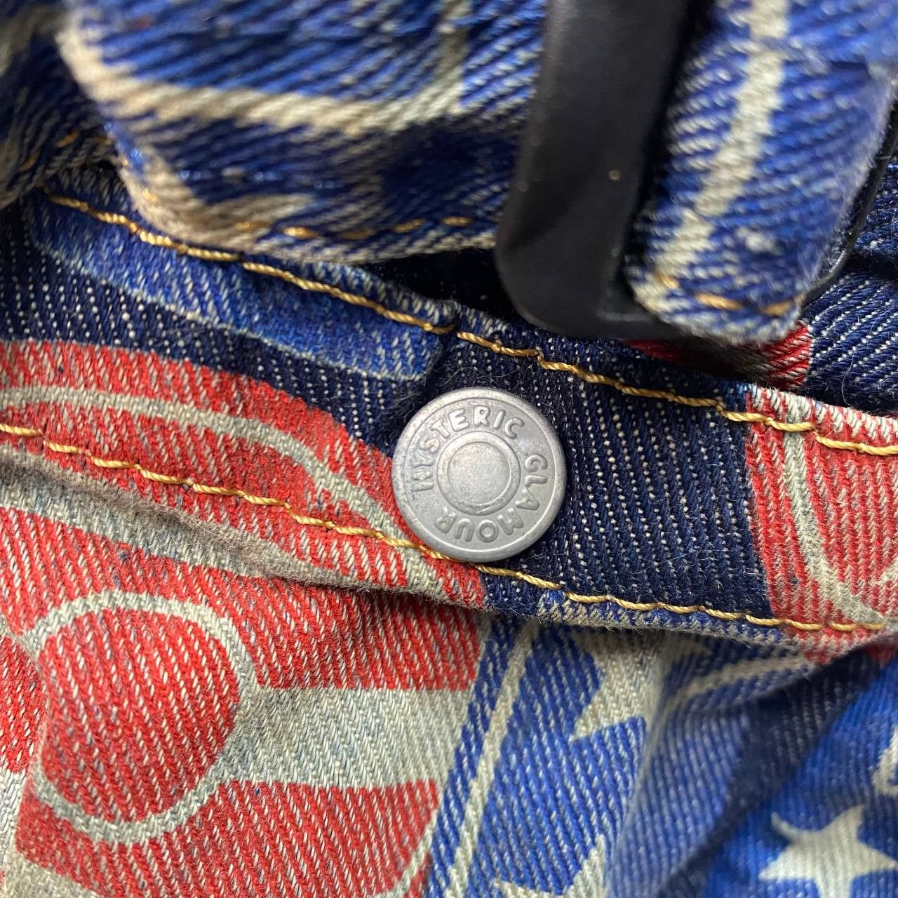 Hysteric Glamour VTG 90S HYSTERIC GLAMOUR TOOLS FIREFIGHTER BUMBAG DENIM Size ONE SIZE - 10 Thumbnail