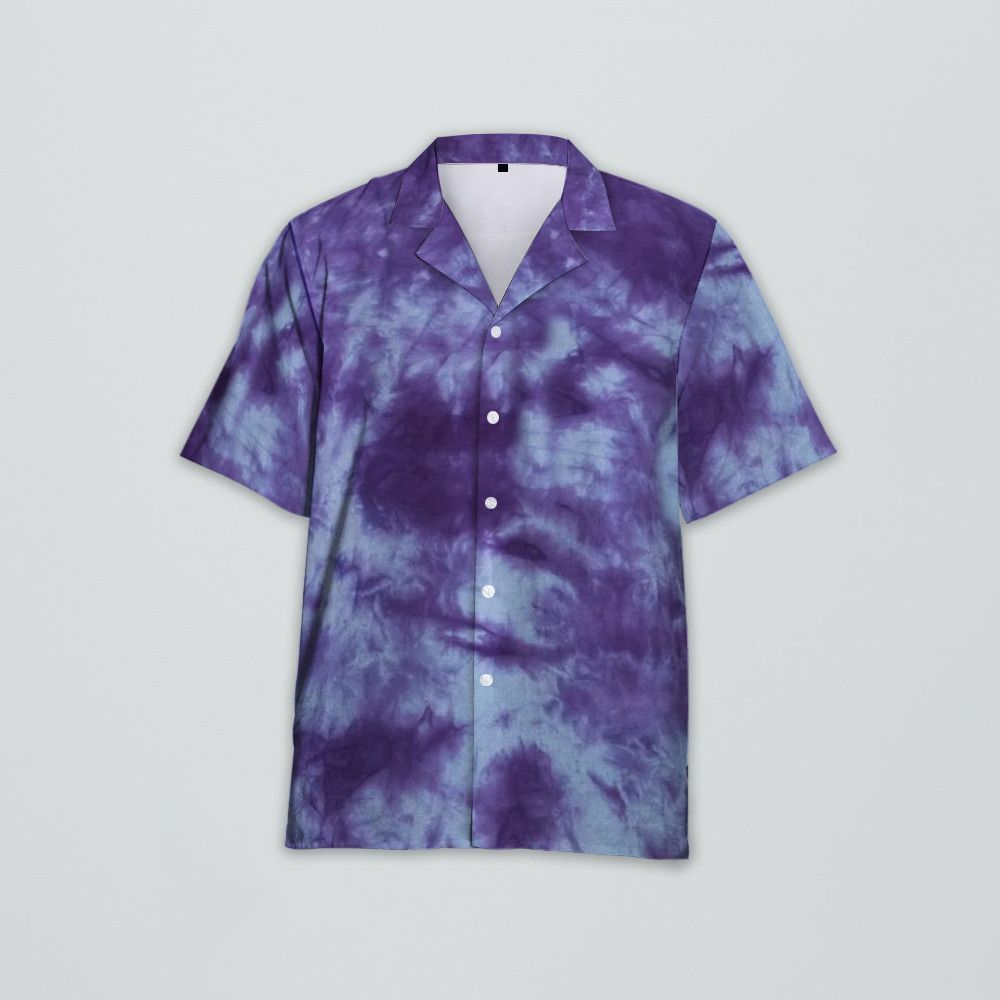 Designer Short-Sleeve Tie-Dye Shirt — Effortlessly Expressive Size US M / EU 48-50 / 2 - 3 Thumbnail
