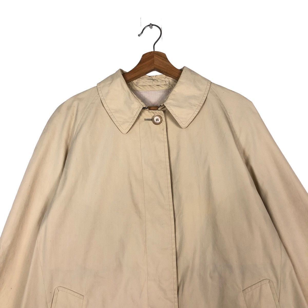 Bally × Designer 🔥VINTAGE LONG JACKET BALLY MADE IN ITALY DOUBLE COLLAR Size US M / EU 48-50 / 2 - 3 Thumbnail