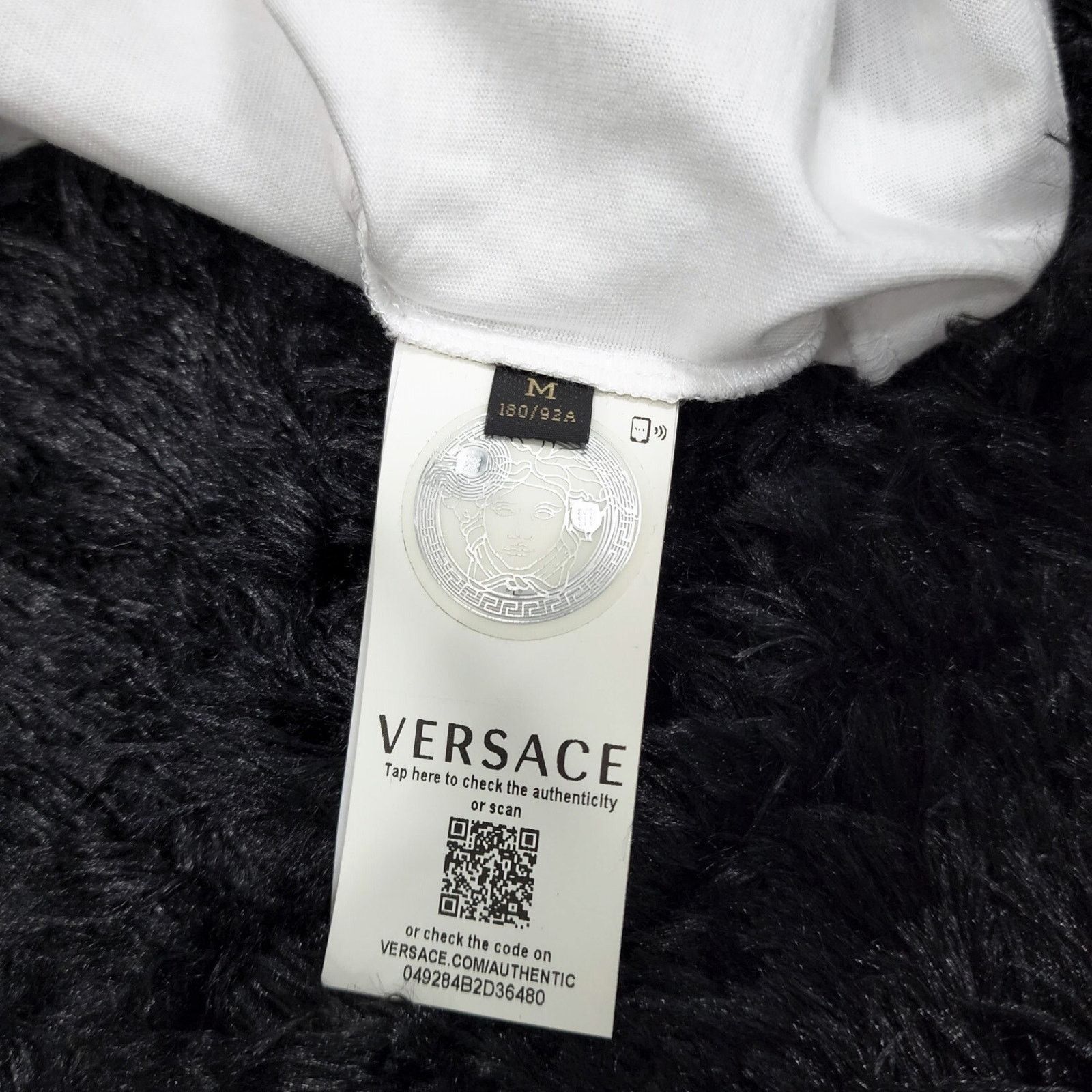 Versace Versace Painted Medusa Head T-shirt White size M | MSRP $395 Size US M / EU 48-50 / 2 - 4 Thumbnail
