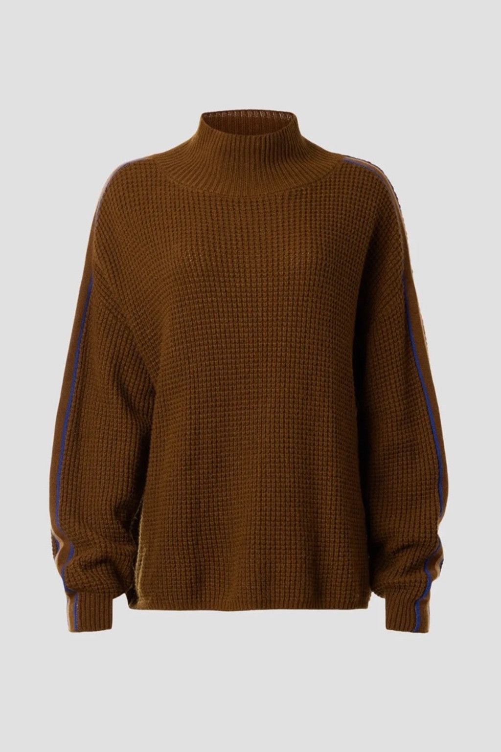Spiritual Gangster Spiritual Gangster Brown Knit Sweater, M, Merino Blend, NWOT Size M / US 6-8 / IT 42-44 - 3 Thumbnail