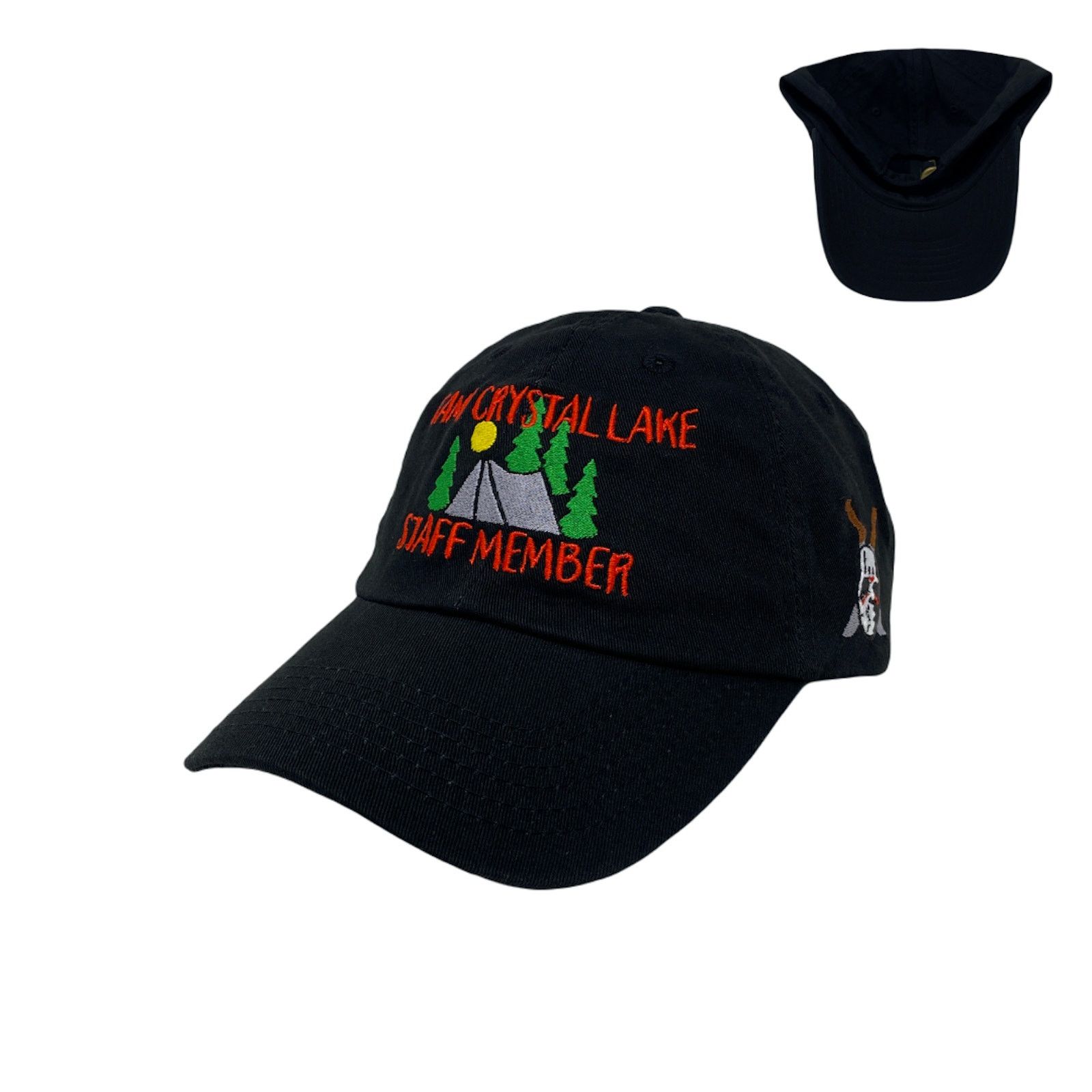 Other Halloween Hockey Mask Camp Lake Staff Member Dad Hat Size ONE SIZE - 1 Thumbnail