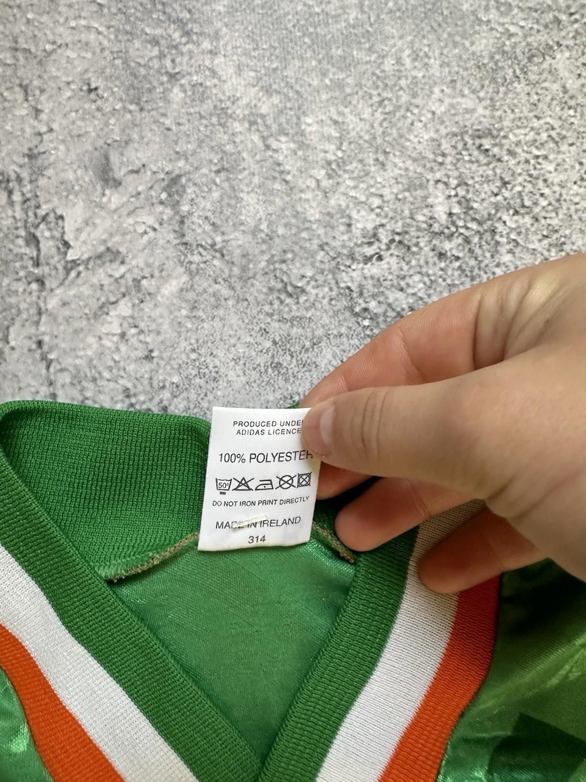 Adidas IRELAND 1994 HOME FOOTBALL SHIRT SOCCER JERSEY ADIDAS 42/44 Size US M / EU 48-50 / 2 - 8 Thumbnail