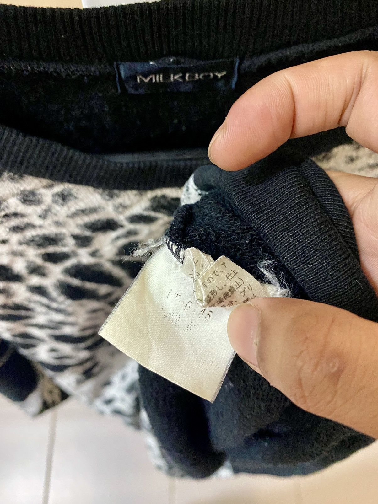 Japanese Brand Vintage Rare MilkBoy artisanal splatter inspired margiela Size US M / EU 48-50 / 2 - 7 Thumbnail