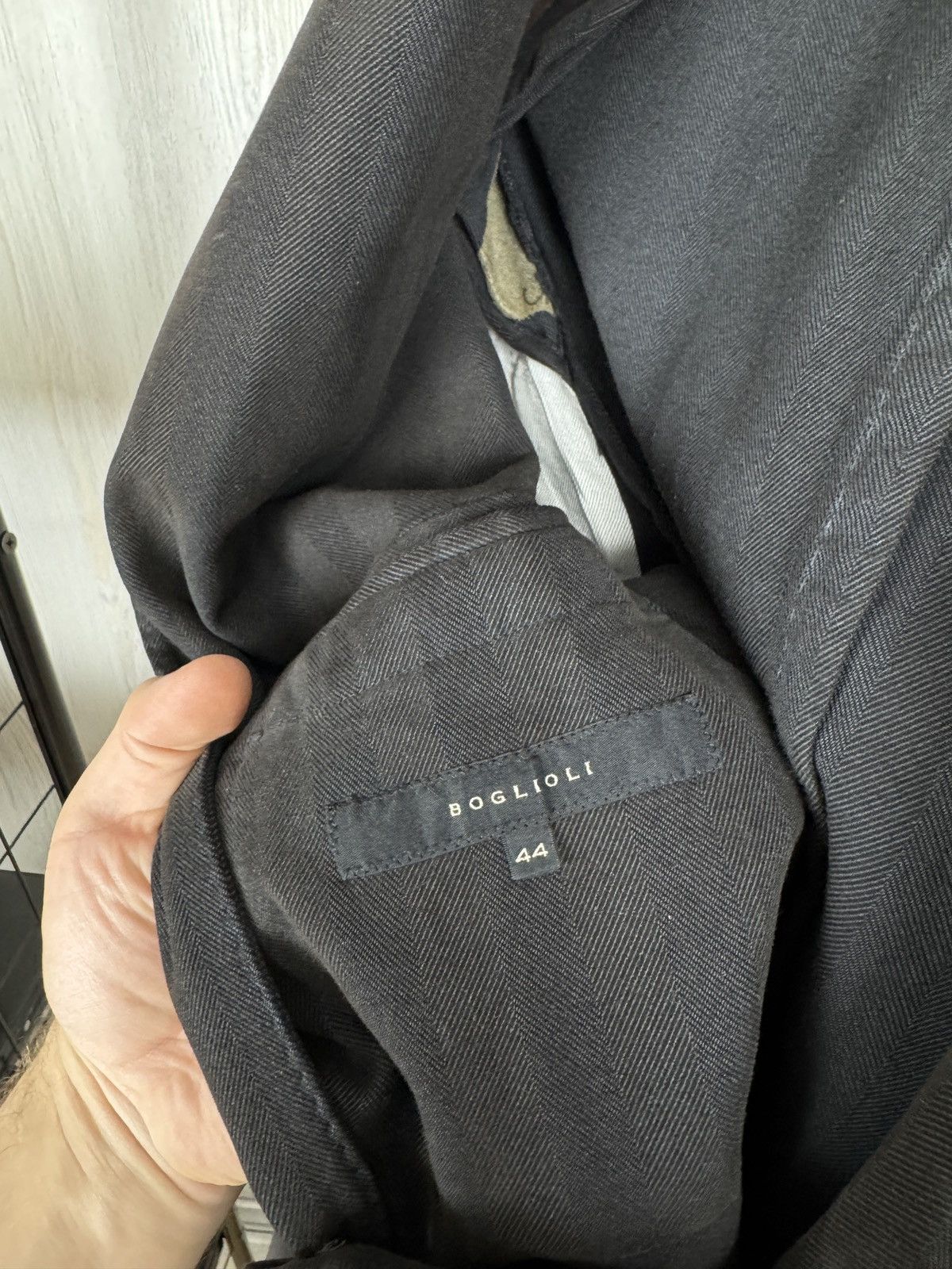Boglioli Boglioli Coat cotton herringbone 3 button blazer Size 34R - 10 Thumbnail