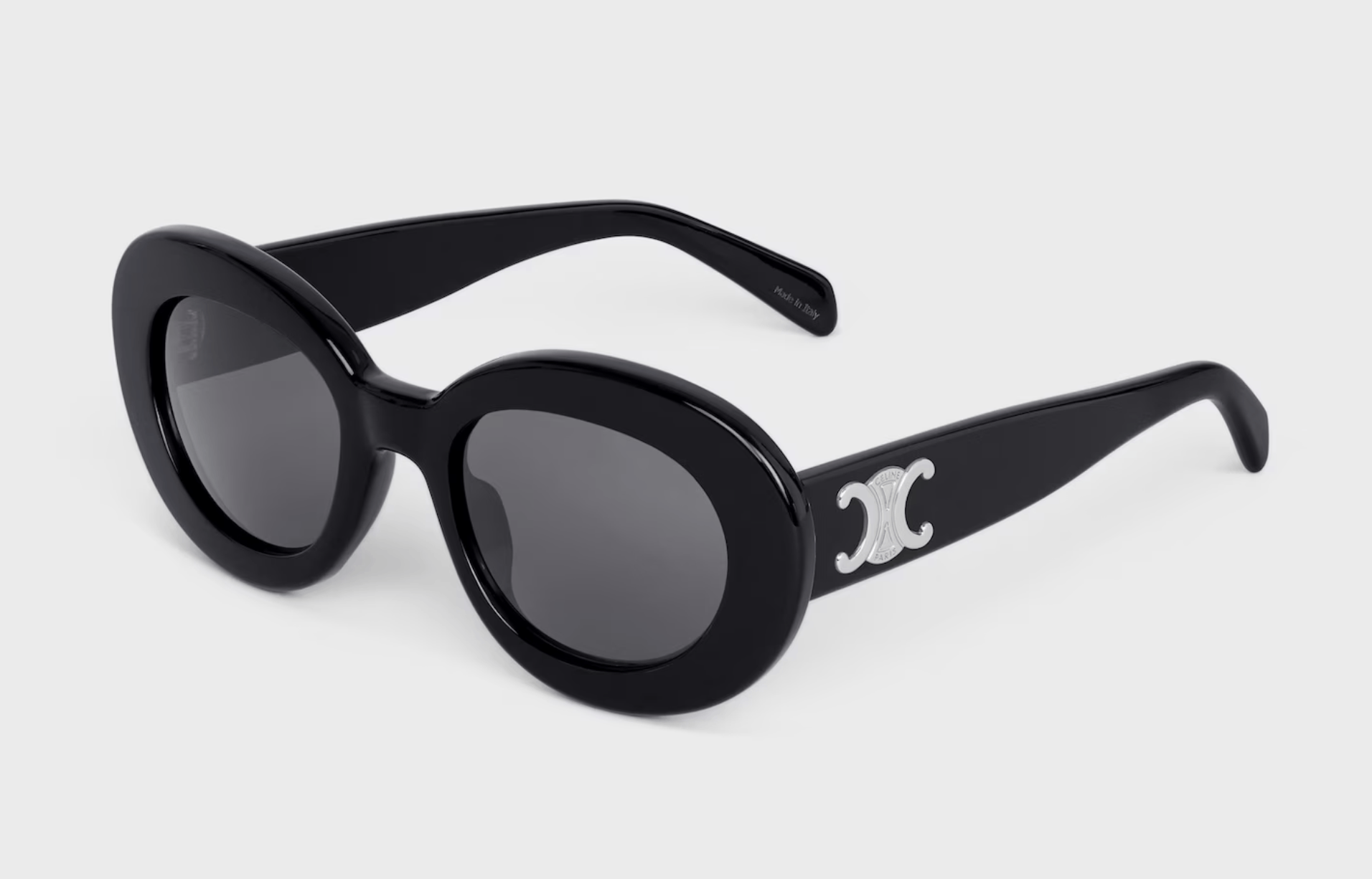 Celine CELINE TRIOMPHE SKATE 01 SUNGLASSES Black x Hedi Slimane Size ONE SIZE - 1 Thumbnail
