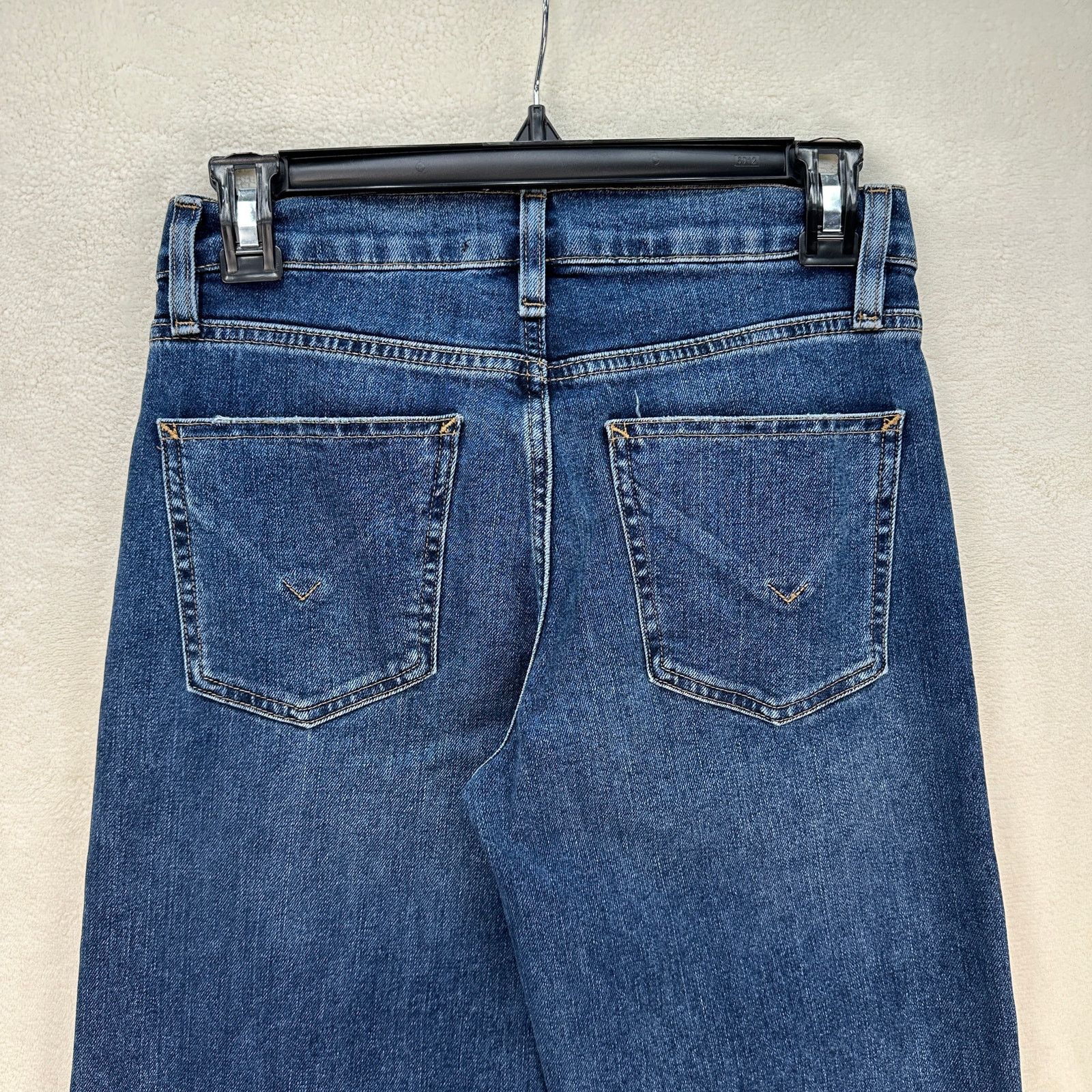 Hudson HUDSON WOMEN'S SIZE 25 WIDE LEG STRAIGHT JEAN MEDIUM Size 25" / US 0 / IT 36 - 6 Thumbnail
