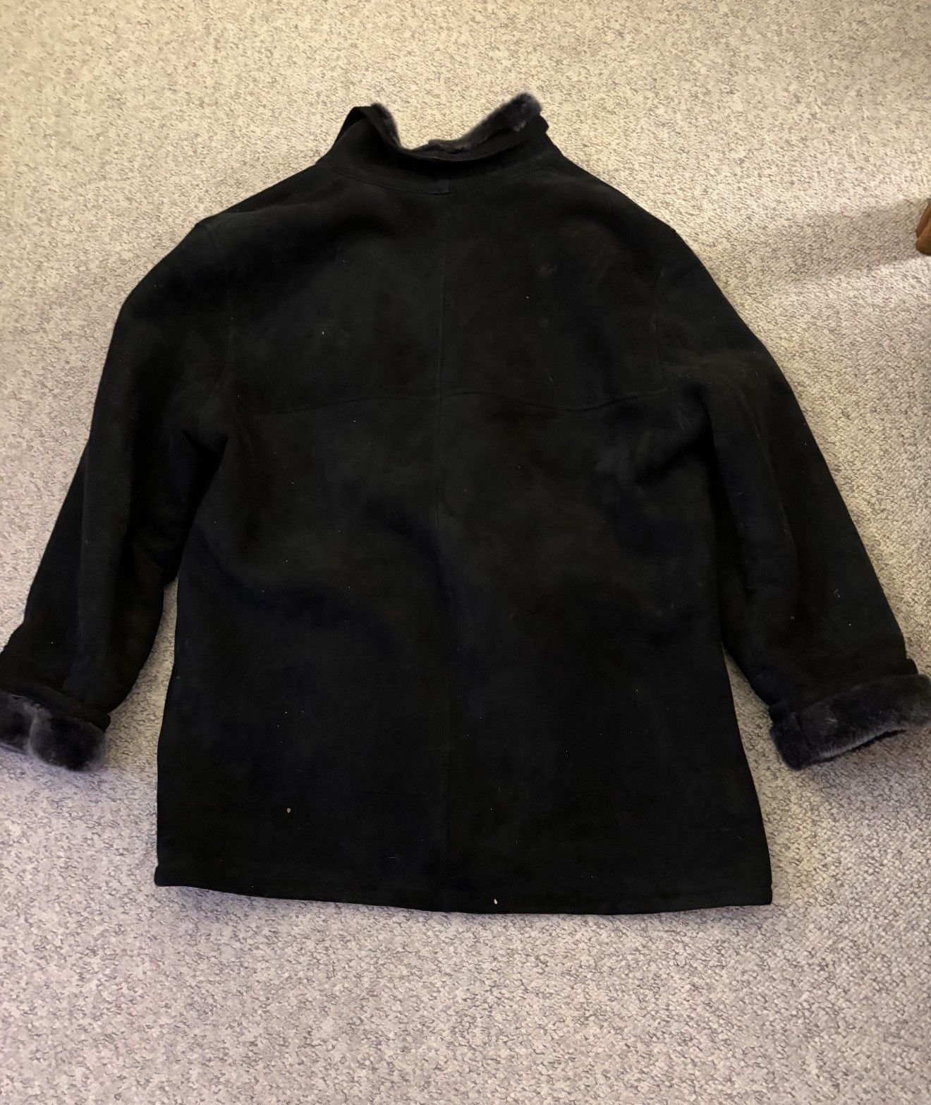 Other Aston Shearling Coat Black Size 46 cost $1500+ Size US XL / EU 56 / 4 - 2 Thumbnail