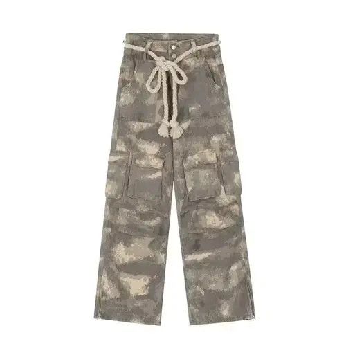 Vintage custom flare baggy cargo pants Size US 31 - 4 Thumbnail