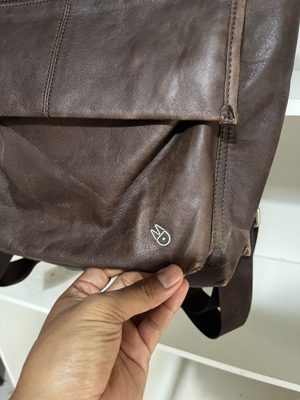 Mandarina Duck Vintage Leather Mandarina Duck Size ONE SIZE - 3 Thumbnail