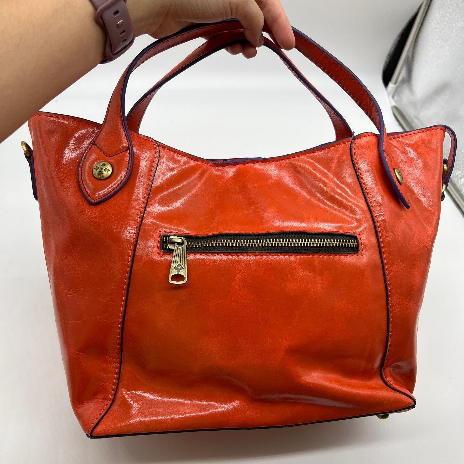 Other Patricia Nash Womens Purse Arielle Convert Satchel Coral Size ONE SIZE - 7 Thumbnail