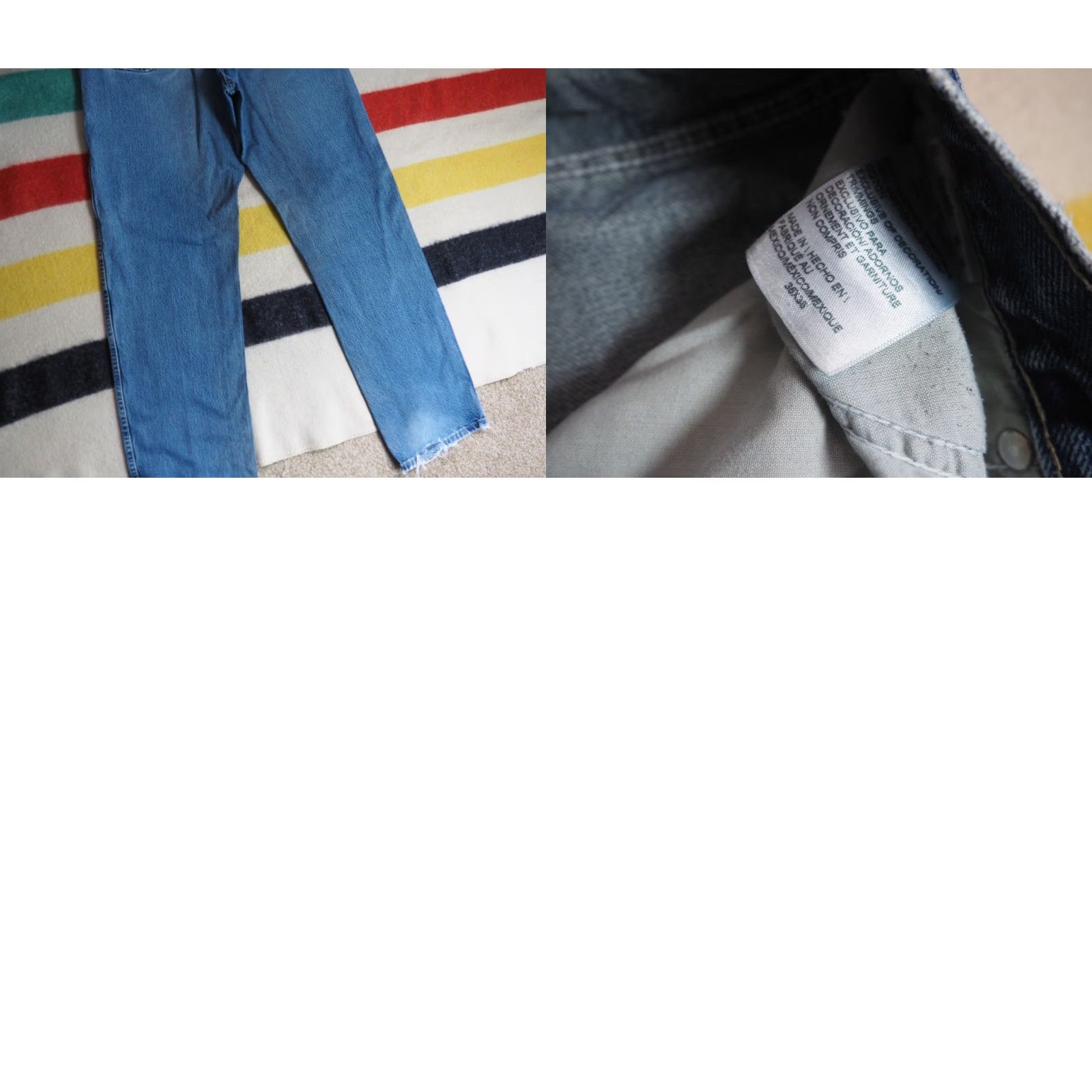 Dickies VTG Dickies Jeans 36x36 Blue Denim Mens Size US 36 / EU 52 - 8 Thumbnail