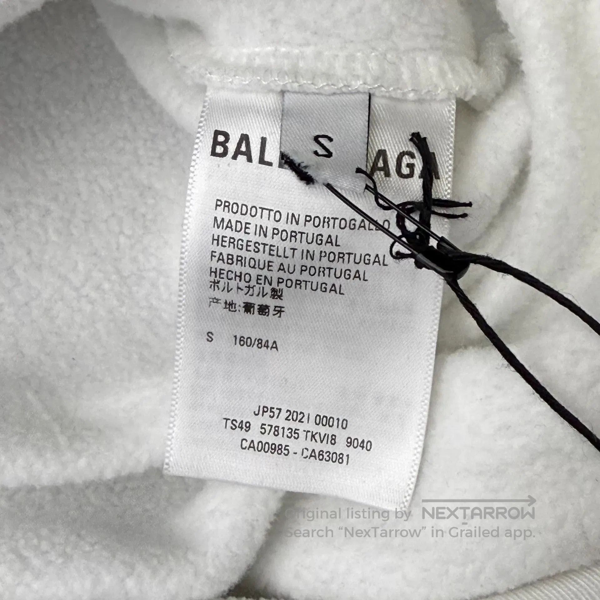 Balenciaga Balenciaga Mosaic Logo Drawstring Hoodie. Size US S / EU 44-46 / 1 - 4 Thumbnail