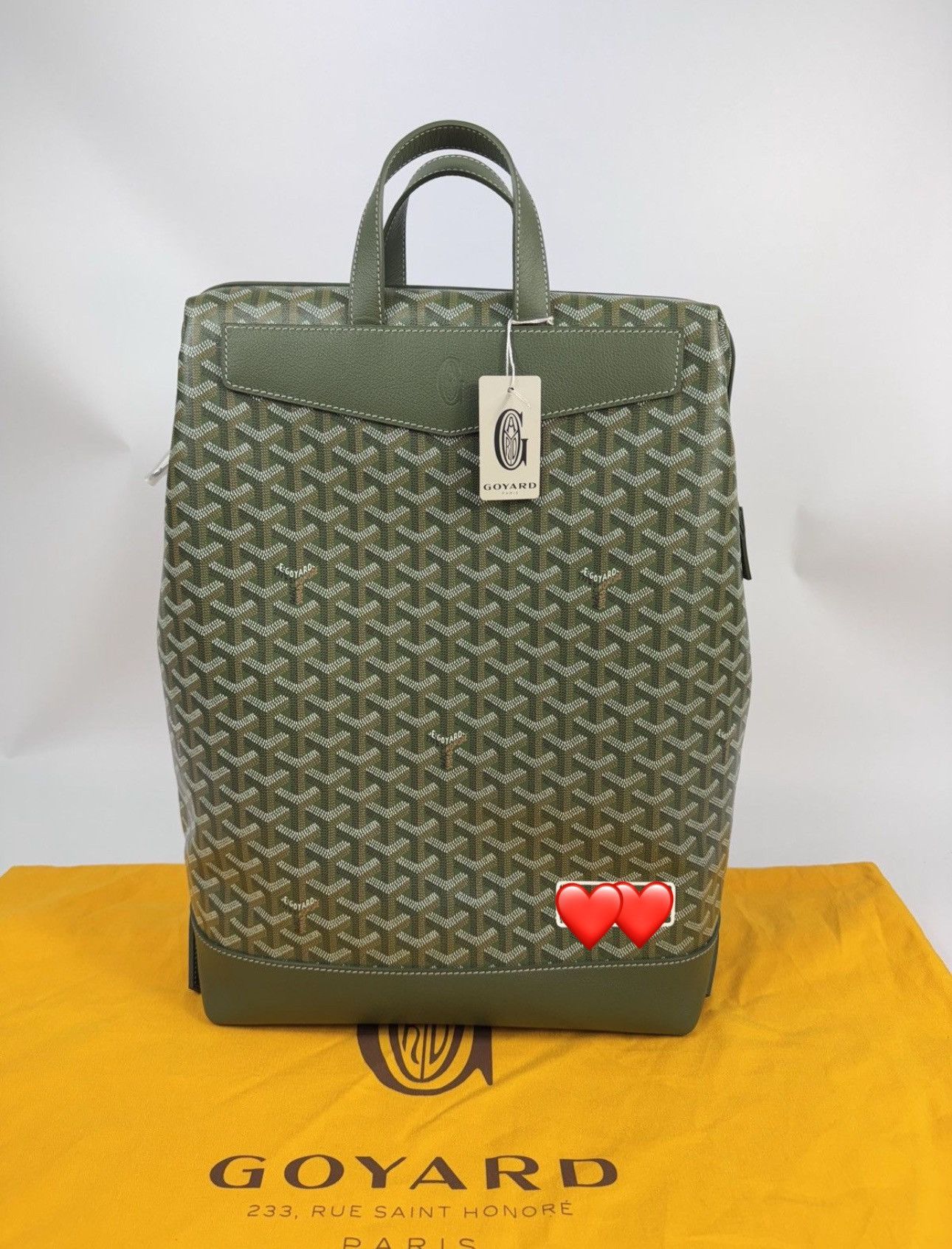 Goyard ARMY GREEN CISALPIN BACKPACK *LIMITED EDITION 2025* Size ONE SIZE - 1 Thumbnail