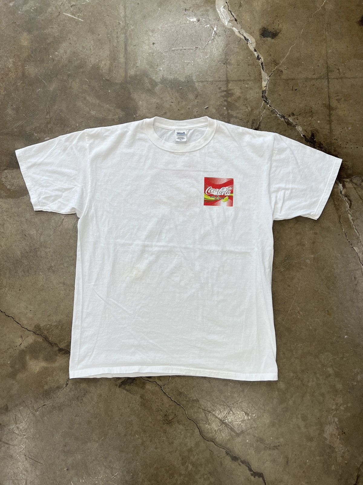 Coca Cola × Vintage Vintage Coca-Cola with Lime Promotional Tee XL Size US XL / EU 56 / 4 - 5 Thumbnail