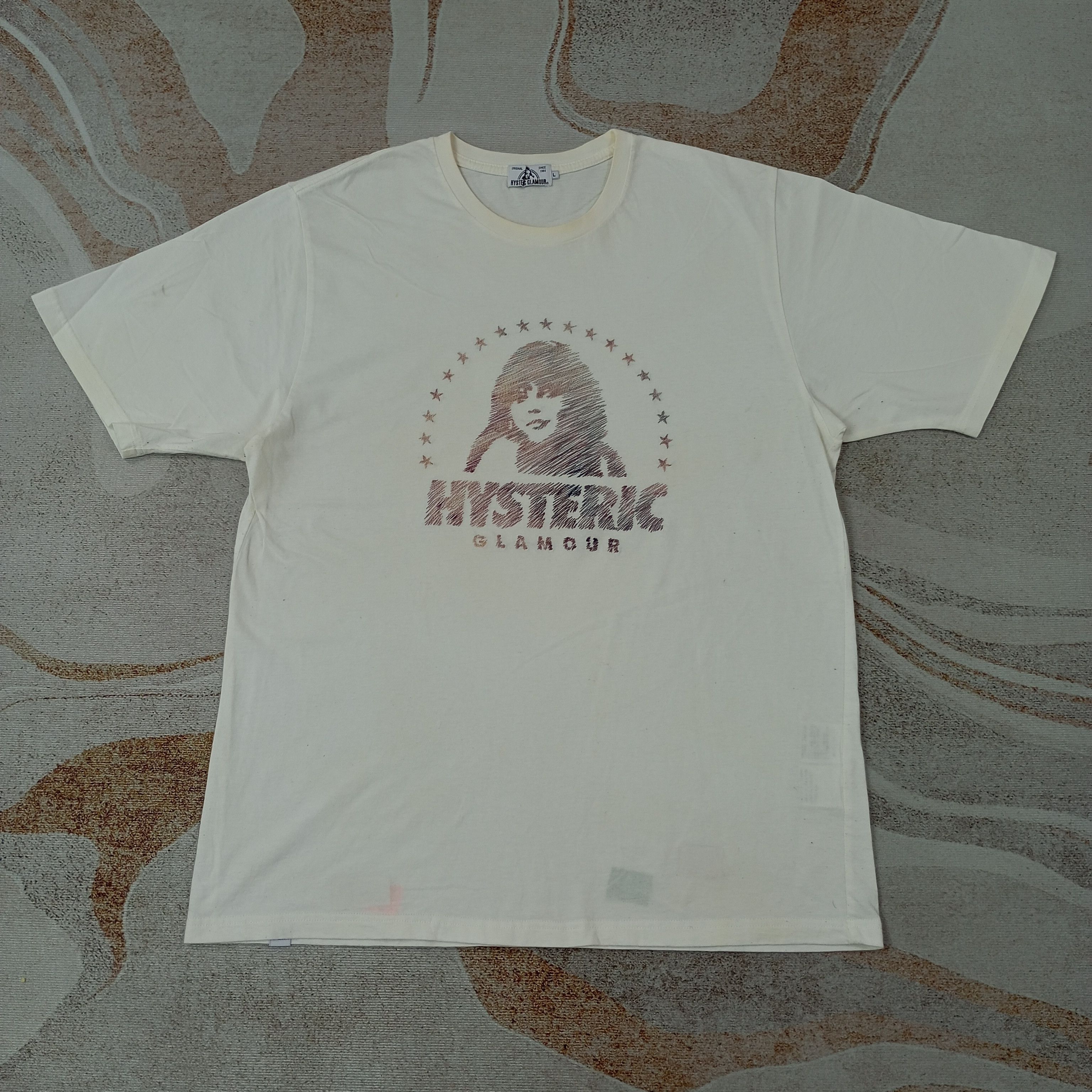 Hysteric Glamour Vintage Hysteric Glamour Japanese Brand Tshirt c239n40 Size US M / EU 48-50 / 2 - 1 Thumbnail