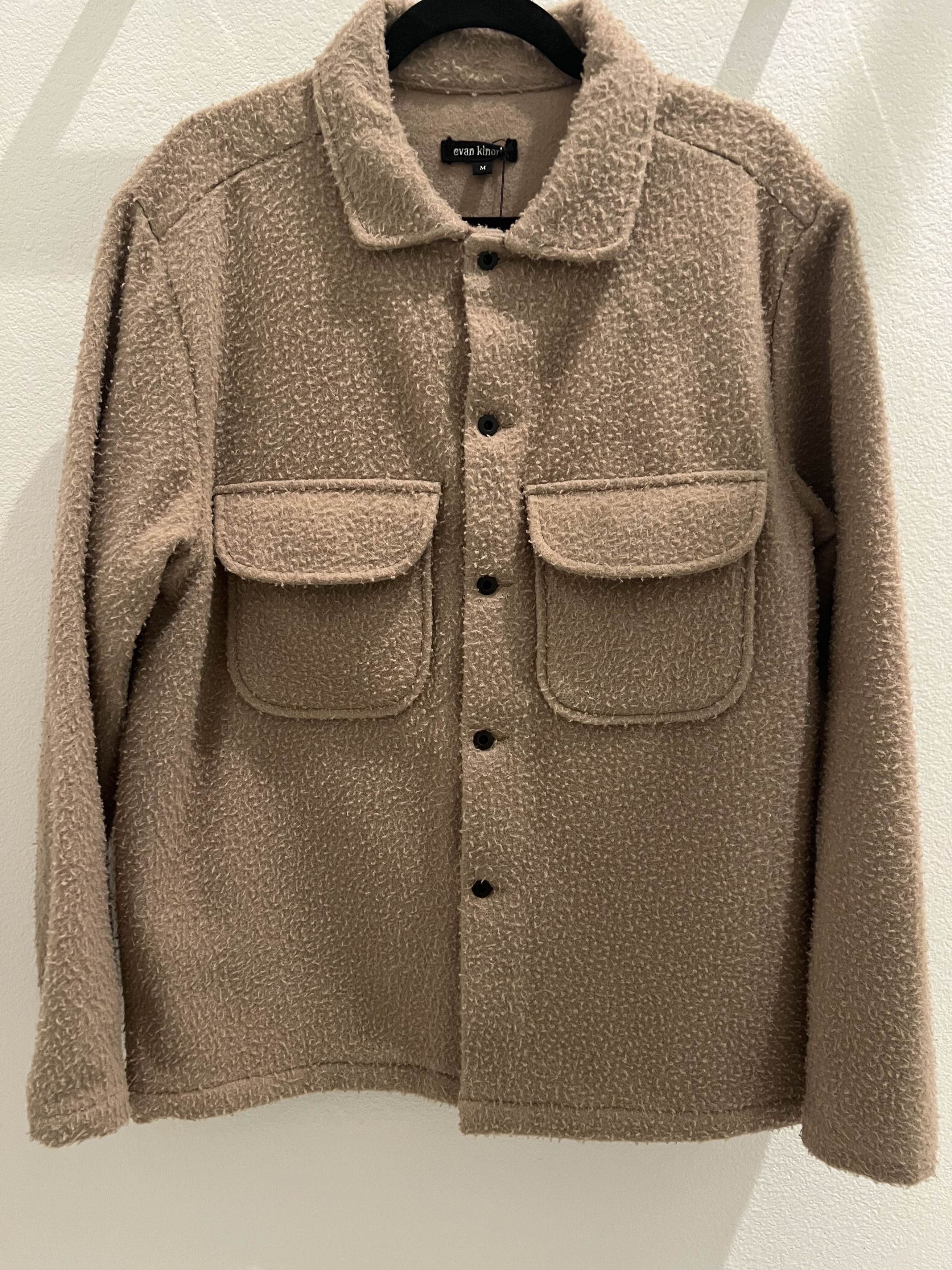 Evan Kinori ZIP JACKET TWEED GUN CLUB CHECK | Grailed