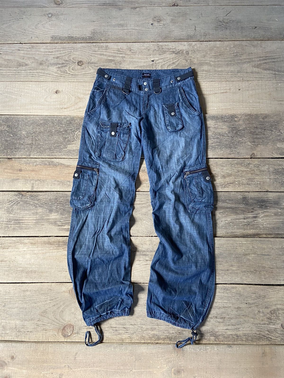 Vintage Japanese Brand Cargo pants Y2k Trailer 2000s