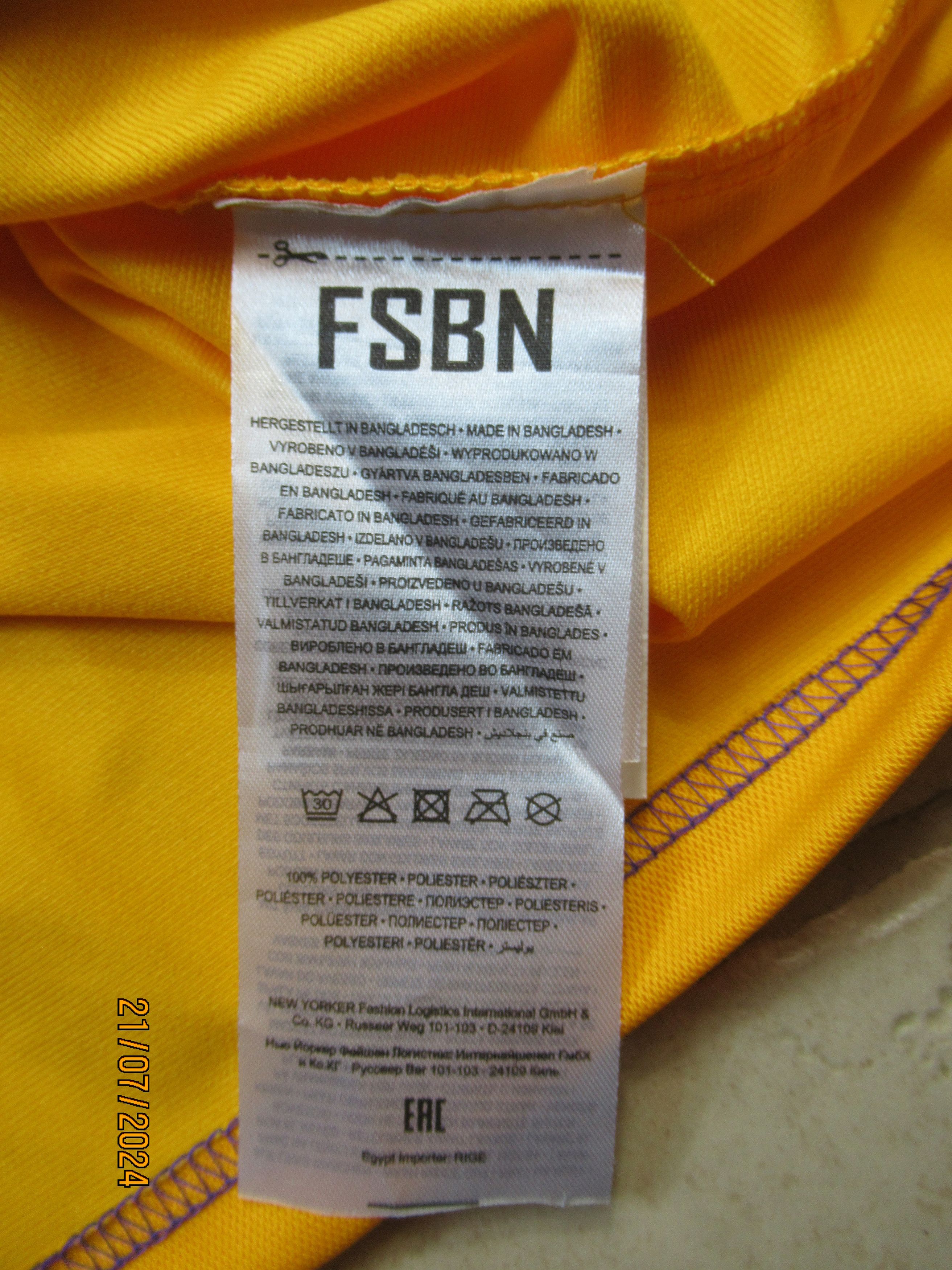 Other FSBN orange/violet t-shirt Size US XL / EU 56 / 4 - 6 Thumbnail