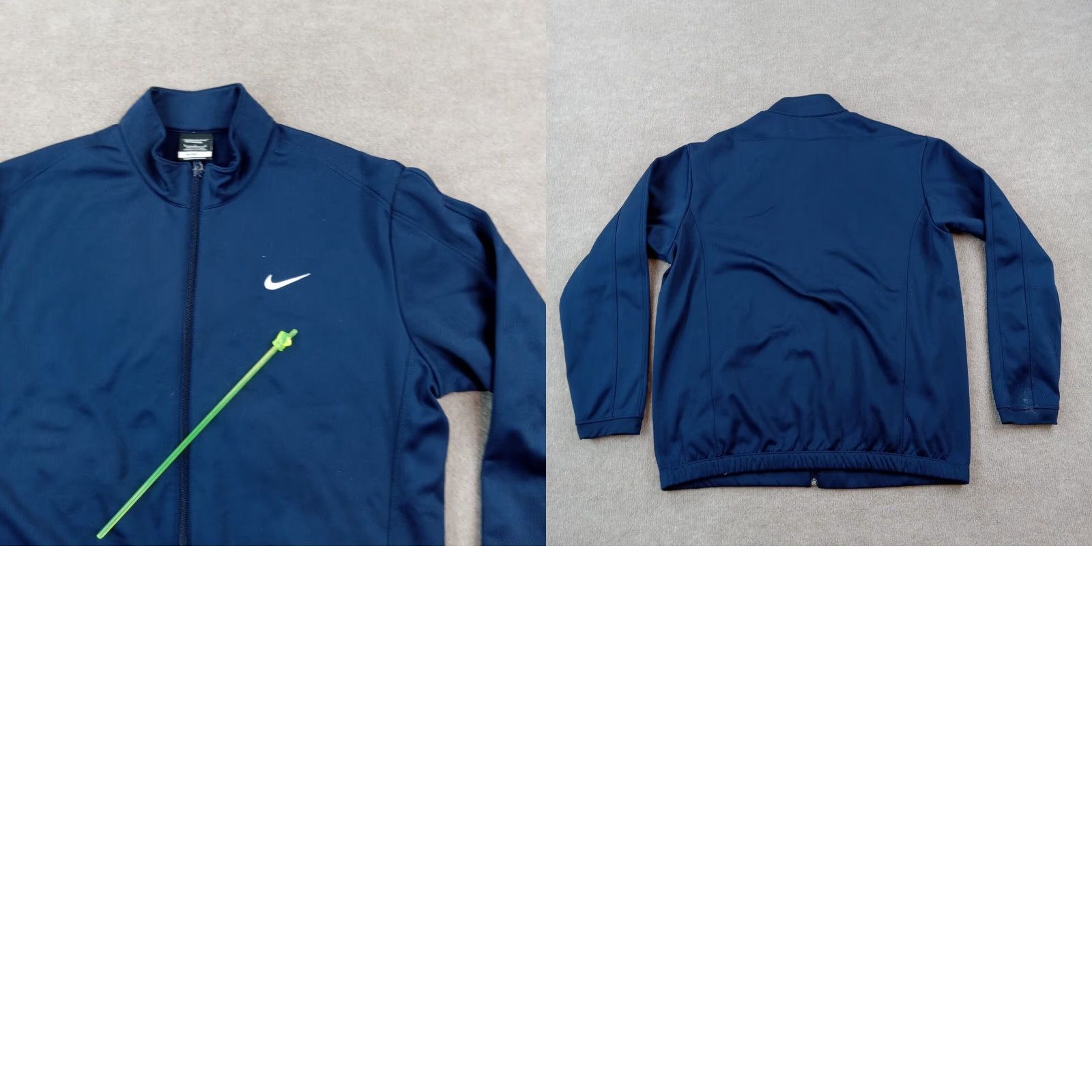 Nike Nike Sweatshirt Mens Large Blue Therma- Fit Long Sleeve Mock Neck Full Zip Size US L / EU 52-54 / 3 - 8 Thumbnail