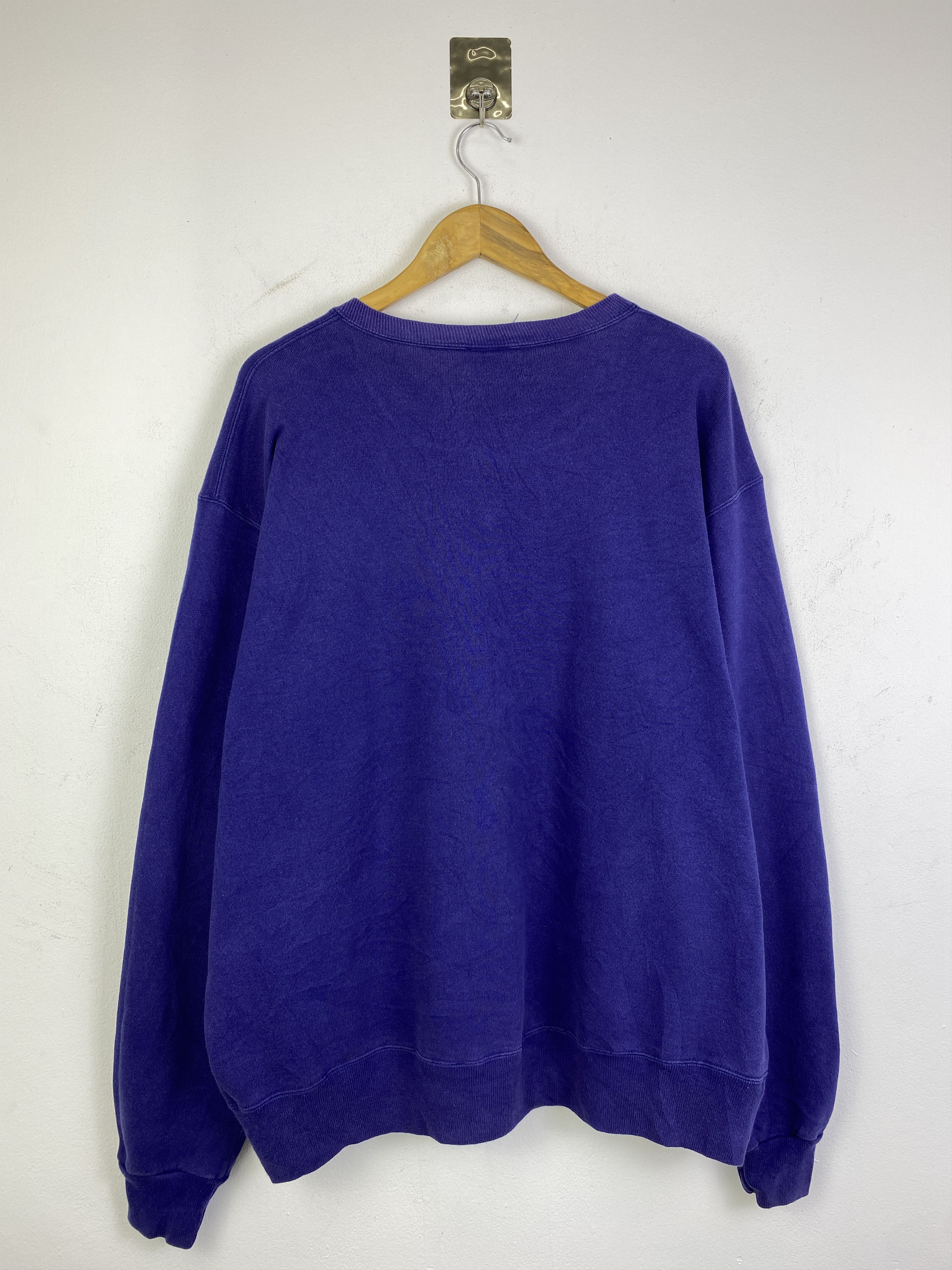 Champion Vintage Champion Plain Pullover Crewneck Sweatshirt SH0260 Size US XL / EU 56 / 4 - 3 Thumbnail