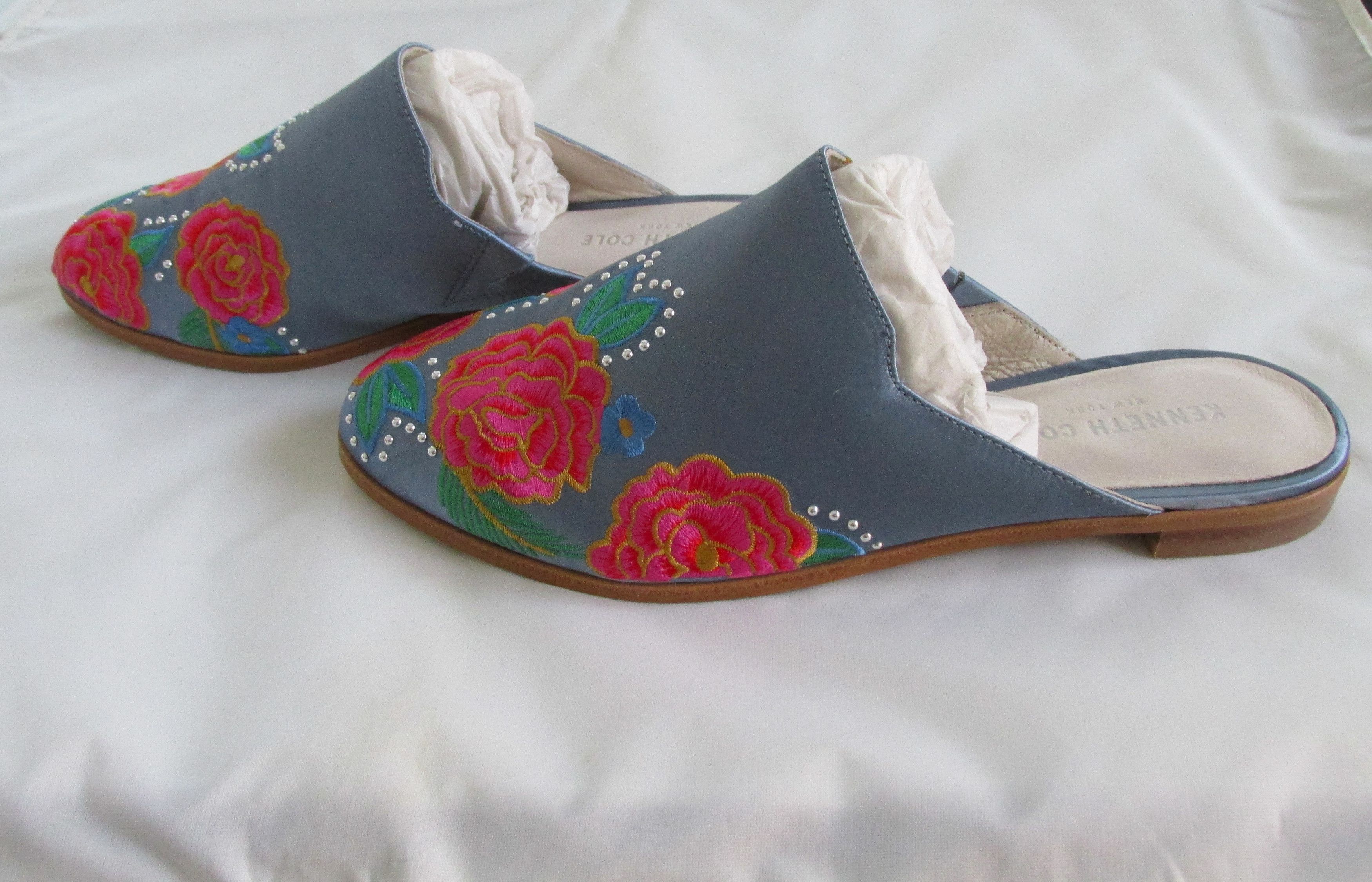 Kenneth Cole Kenneth Cole Roxanne New Women's Embroidered Shoes Size 8 M Size US 8 / IT 38 - 5 Thumbnail