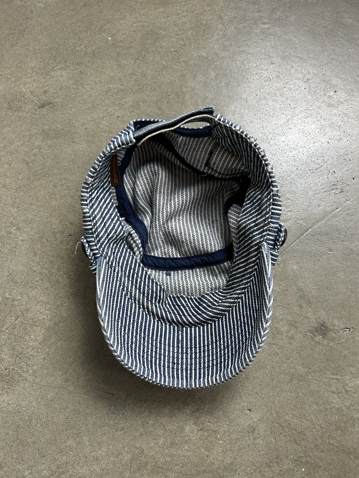 Japanese Brand × Vintage 1990s Alternative - Hickory Stripe Hat Size ONE SIZE - 13 Thumbnail