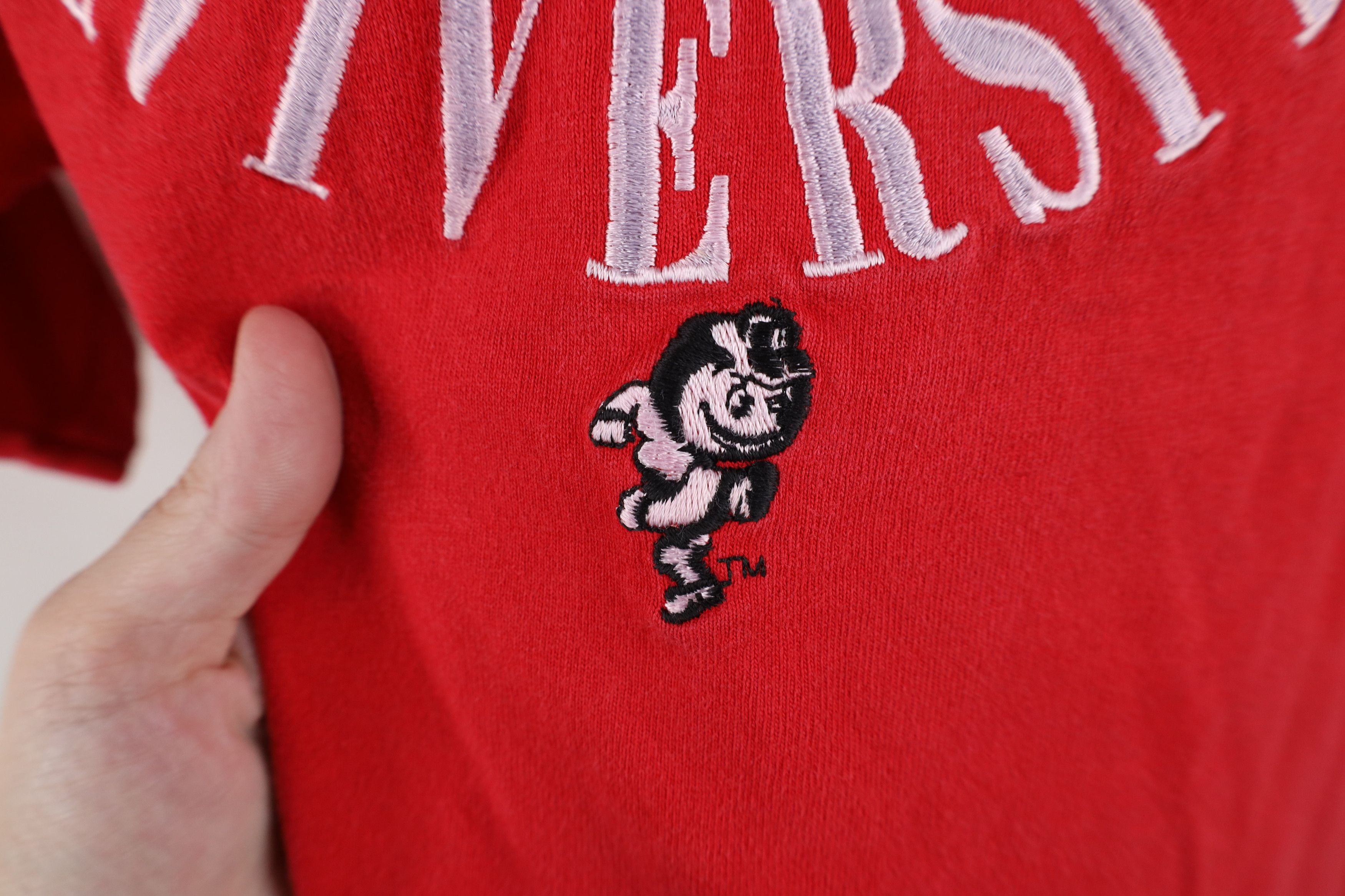 Vintage Vintage 90s Heavyweight Ohio State University T-Shirt USA Size US XL / EU 56 / 4 - 5 Thumbnail