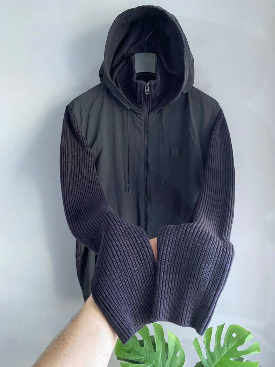 Hugo Boss Hugo Boss Kennsington Men's Blend Knitted Hooded Jacket, XL Size US XL / EU 56 / 4 - 10 Thumbnail