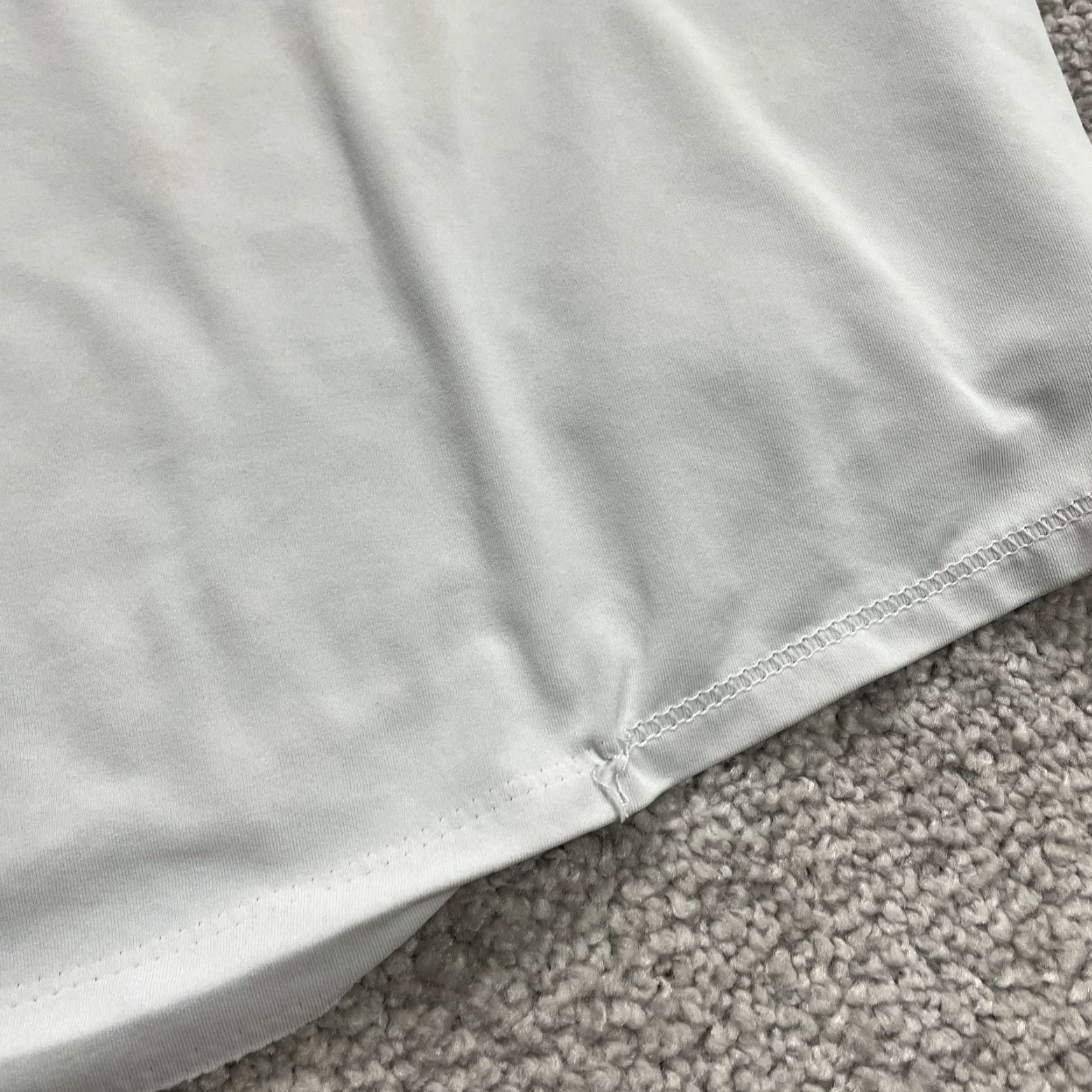 Vintage All In Motion Tank Top Womens Large White Round Neck Sleeveless Active Size L / US 10 / IT 46 - 6 Thumbnail