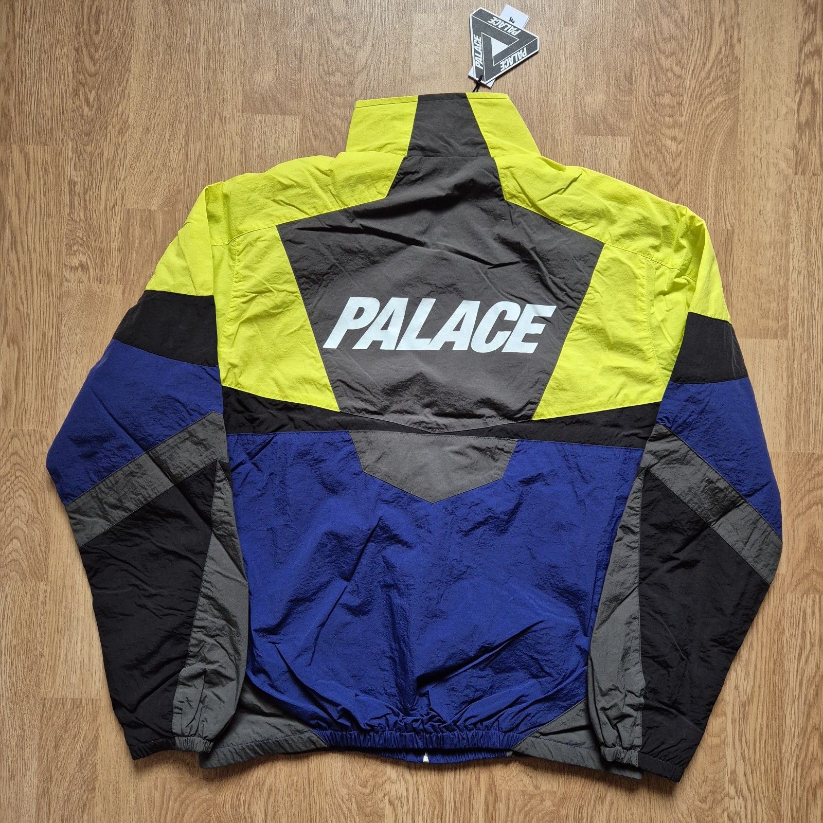 Palace Palace Pannelled Shell Jacket Navy Medium Brand New FW22 Size US XL / EU 56 / 4 - 1 Thumbnail