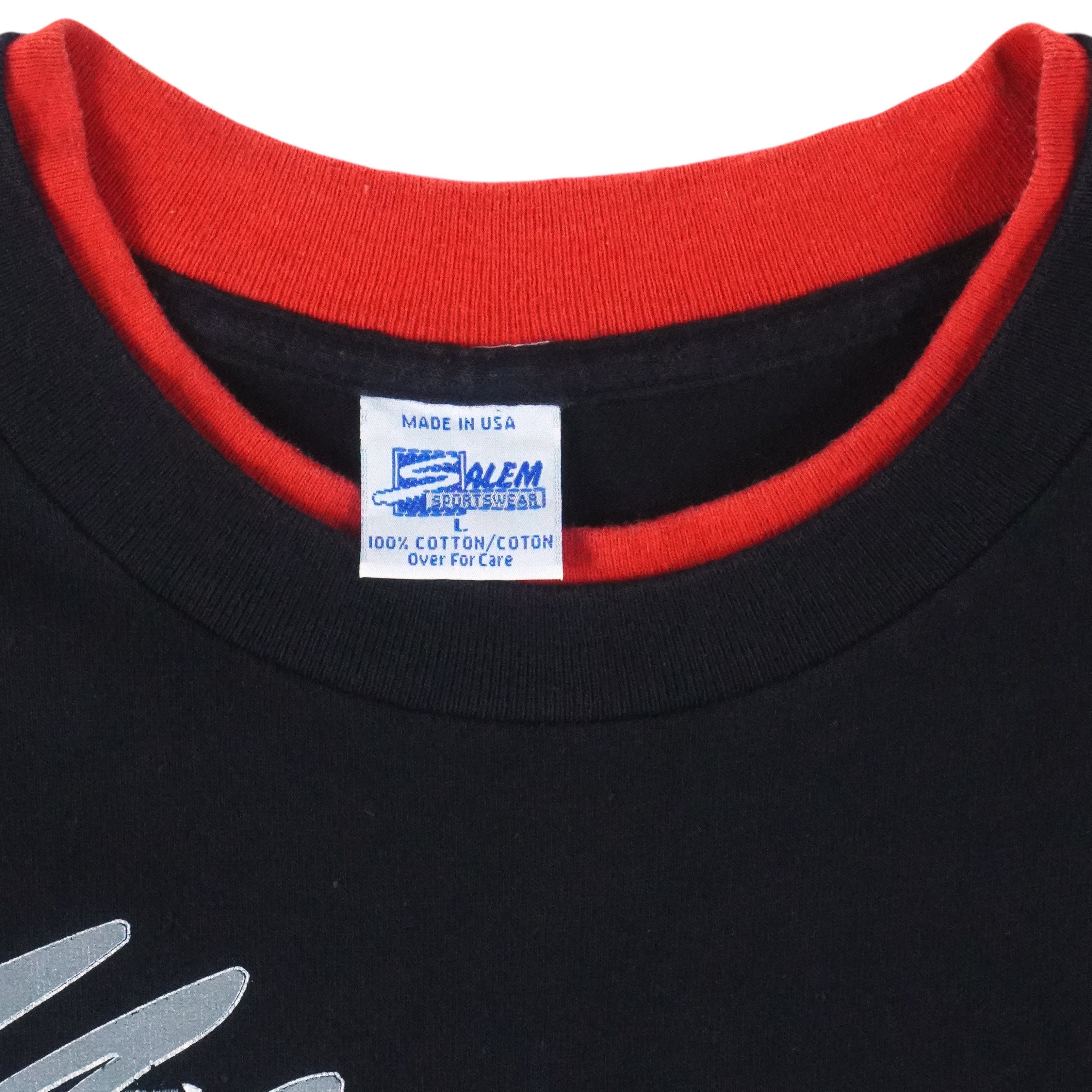 Salem Sportswear NBA - Chicago Bulls World Champ Roll Em Ups T-Shirt 1992 Size US L / EU 52-54 / 3 - 4 Thumbnail
