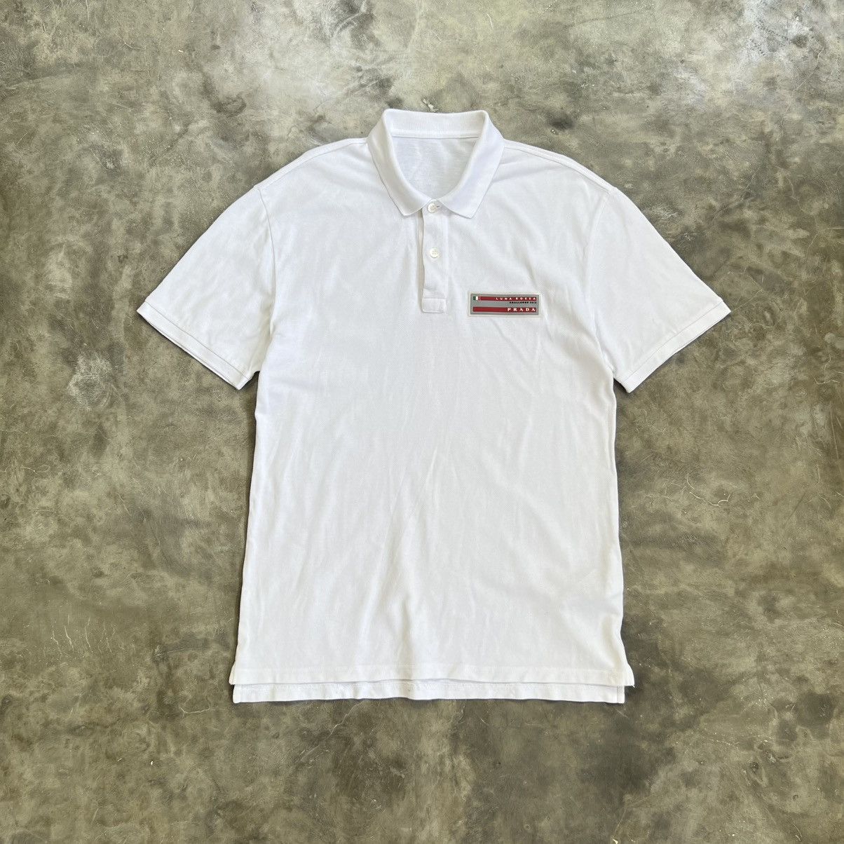 Prada Prada Luna Rossa Polo Shirt Size US L / EU 52-54 / 3 - 1 Thumbnail