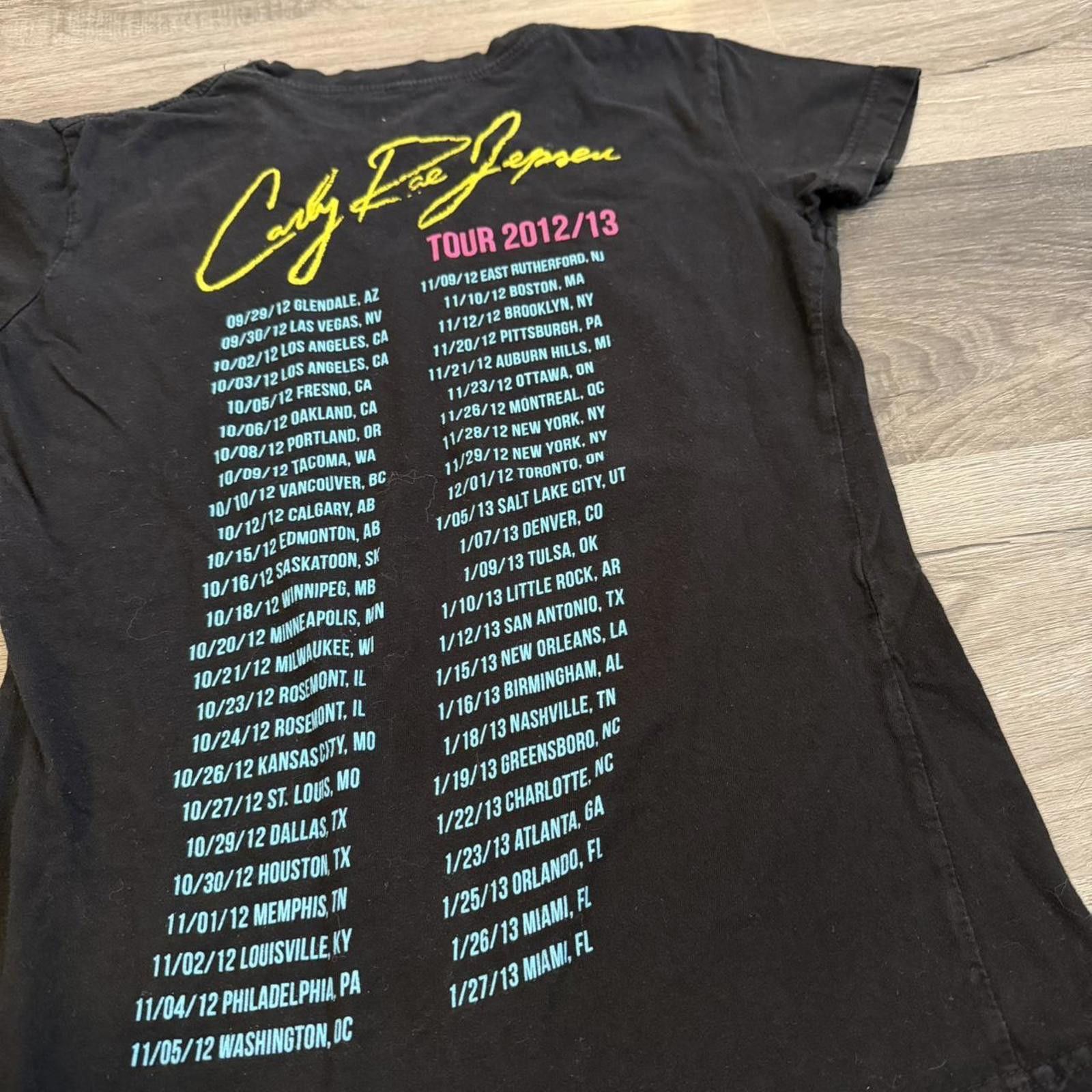 Other Vintage Carly Rae Jepsen tour t shirt 12/13 XS Size US XS / EU 42 / 0 - 3 Thumbnail