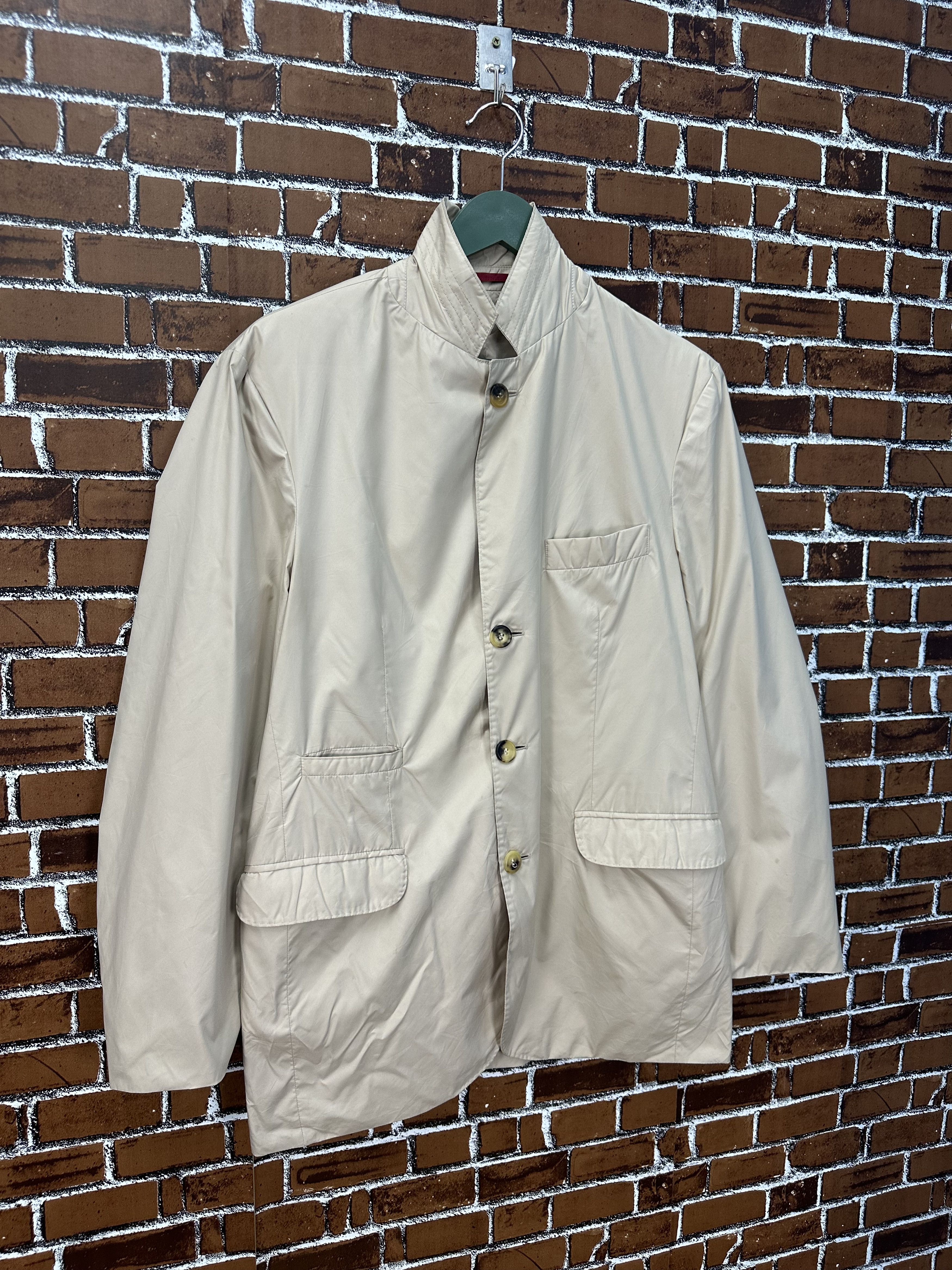 Brunello Cucinelli Vintage Brunello Cucinelli Nylon Blazer Jacket VT02 Size XL / US 12-14 / IT 48-50 - 2 Thumbnail
