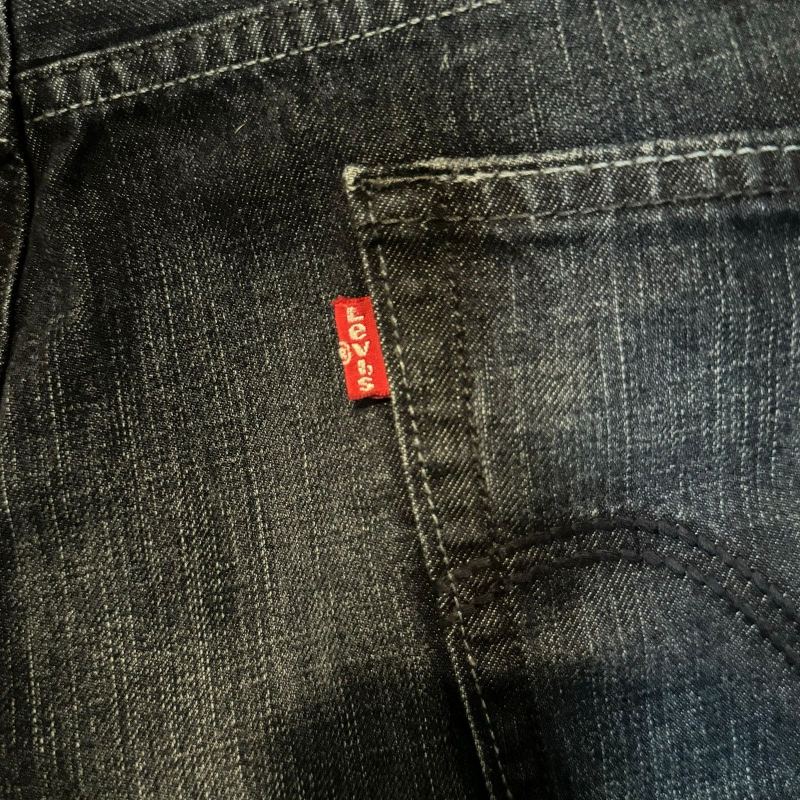 Levi's Vtg 36x32 Levi Strauss 569 Loose Straight Jeans Red Tag Dark Size US 36 / EU 52 - 8 Thumbnail