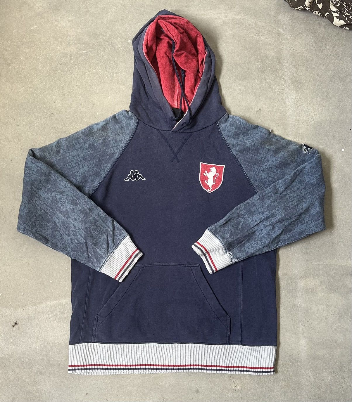 Kappa VINTAGE KAPPA SOCCER DISTRESSED HOODIE Size US M / EU 48-50 / 2 - 1 Thumbnail