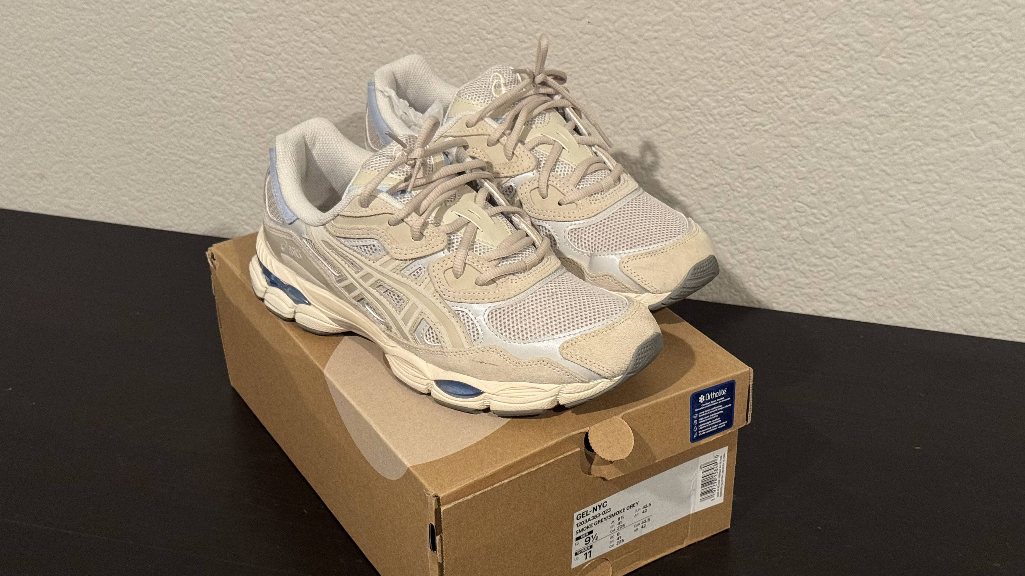 Asics Asics Gel-NYC Smoke Grey 1203A383-023 Size US 8.5 / EU 41-42 - 2 Thumbnail